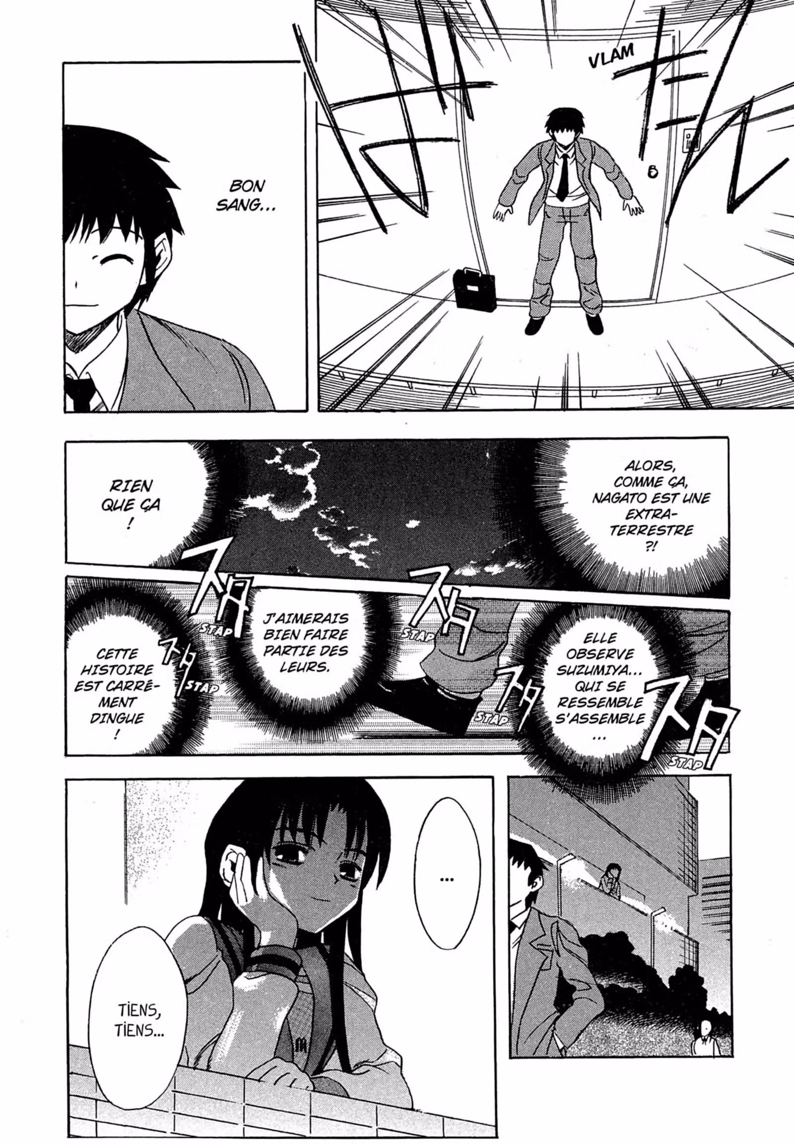 La Mélancolie de Haruhi – Brigade S.O.S Volume 1 page 56