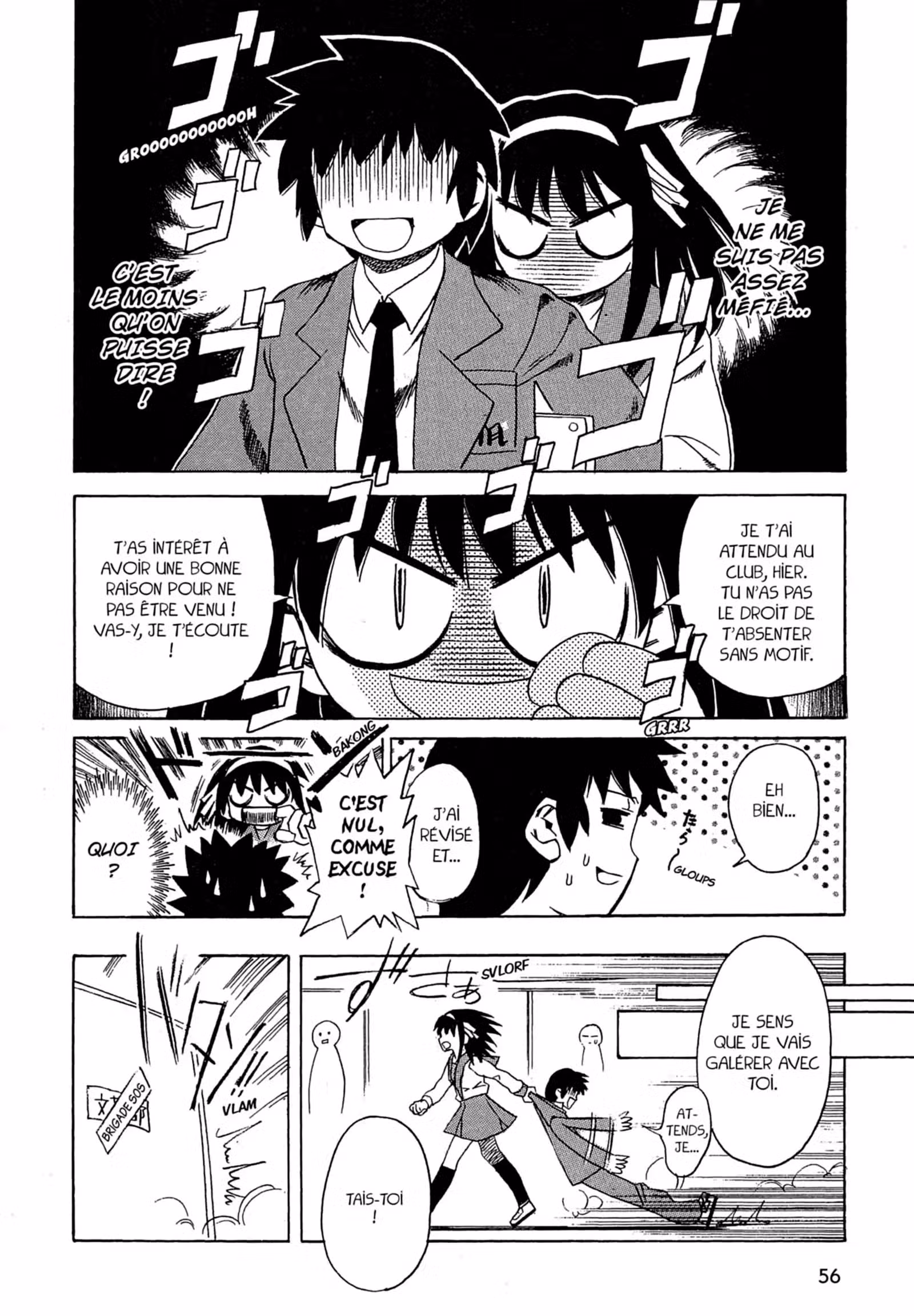 La Mélancolie de Haruhi – Brigade S.O.S Volume 1 page 58