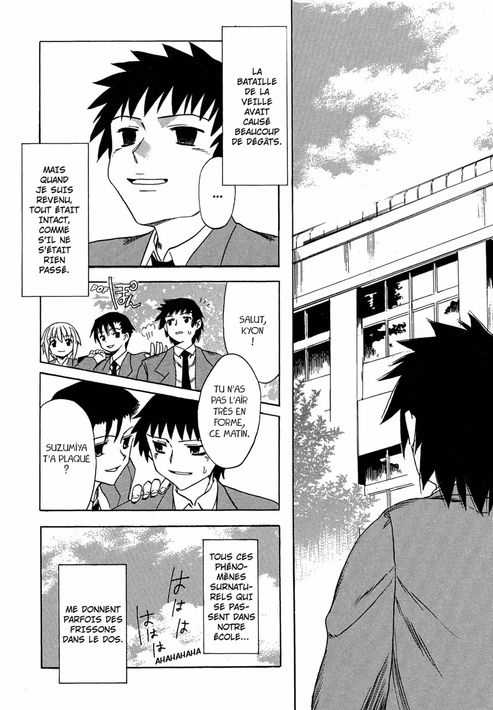 La Mélancolie de Haruhi – Brigade S.O.S Volume 1 page 86