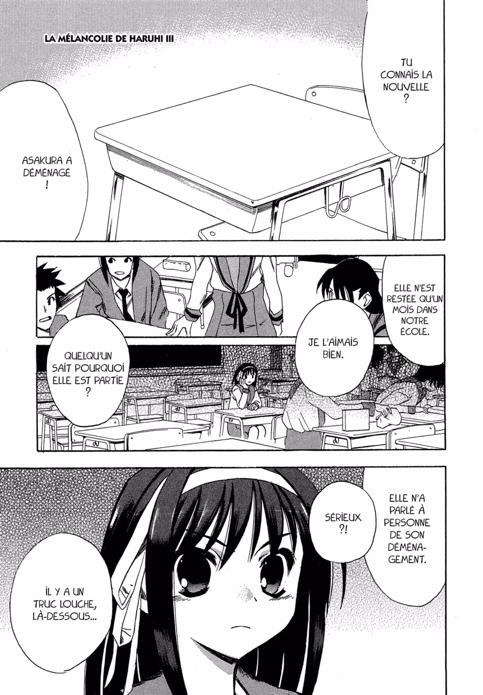 La Mélancolie de Haruhi – Brigade S.O.S Volume 1 page 93