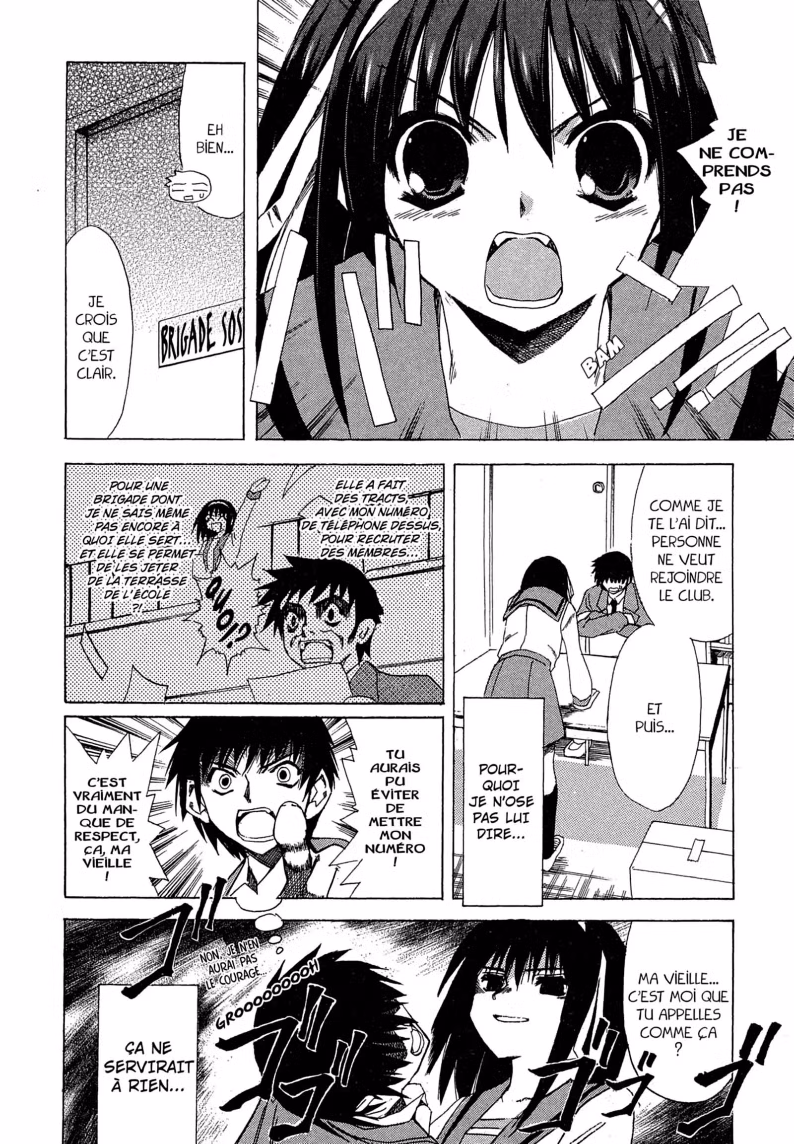 La Mélancolie de Haruhi – Brigade S.O.S Volume 1 page 96