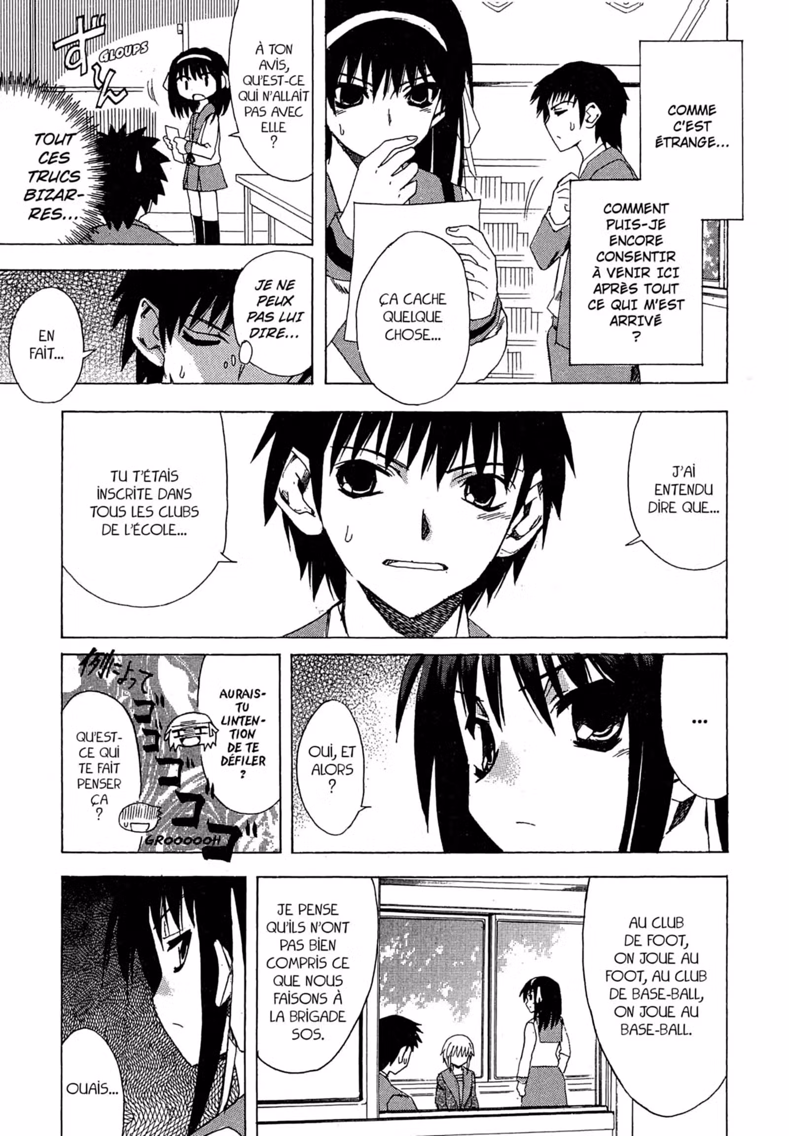 La Mélancolie de Haruhi – Brigade S.O.S Volume 1 page 97