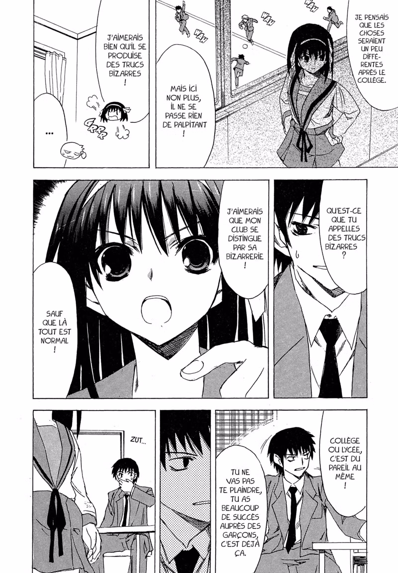 La Mélancolie de Haruhi – Brigade S.O.S Volume 1 page 98