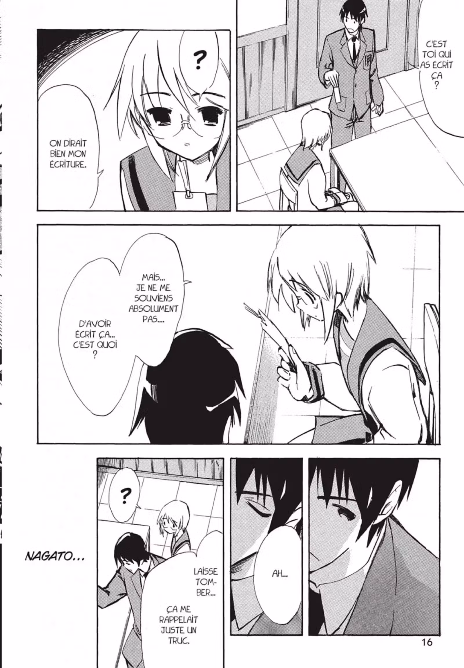 La Mélancolie de Haruhi – Brigade S.O.S Volume 8 page 18