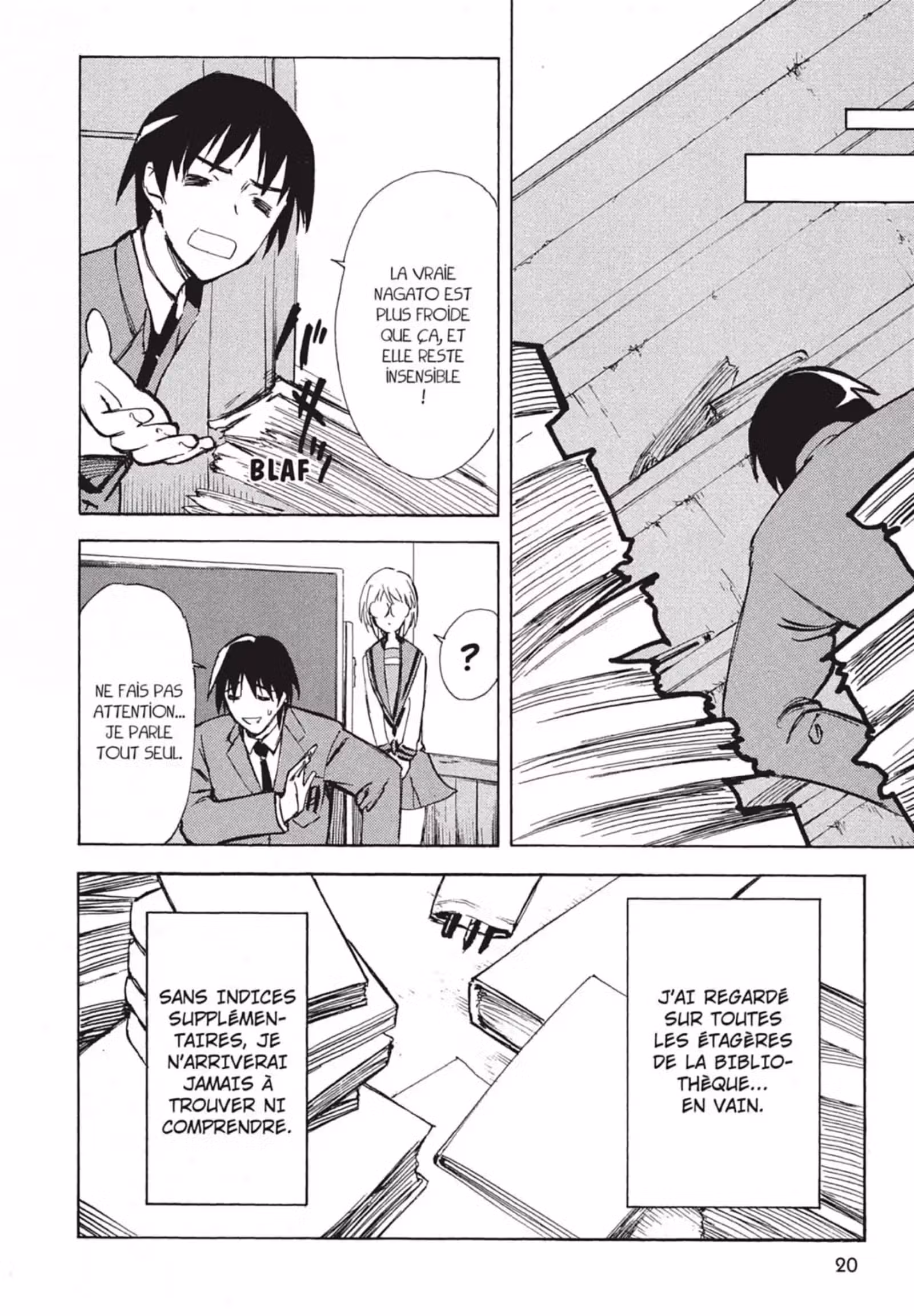 La Mélancolie de Haruhi – Brigade S.O.S Volume 8 page 22