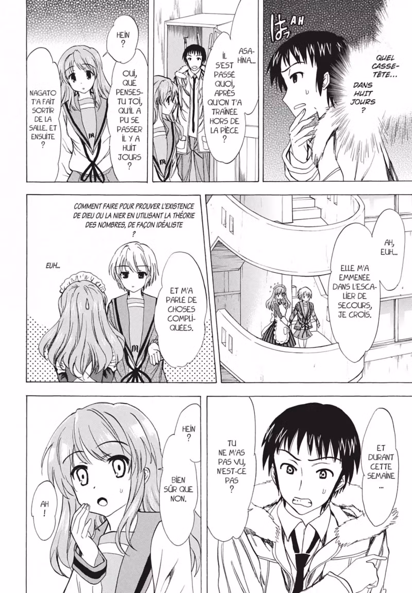 La Mélancolie de Haruhi – Brigade S.O.S Volume 14 page 10