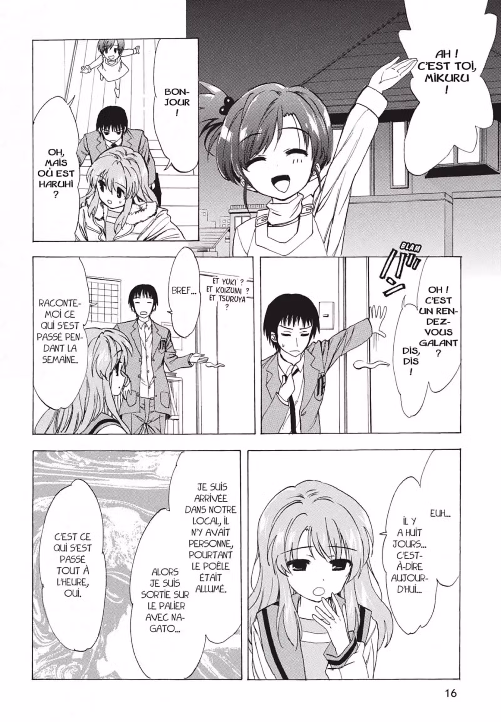La Mélancolie de Haruhi – Brigade S.O.S Volume 14 page 18