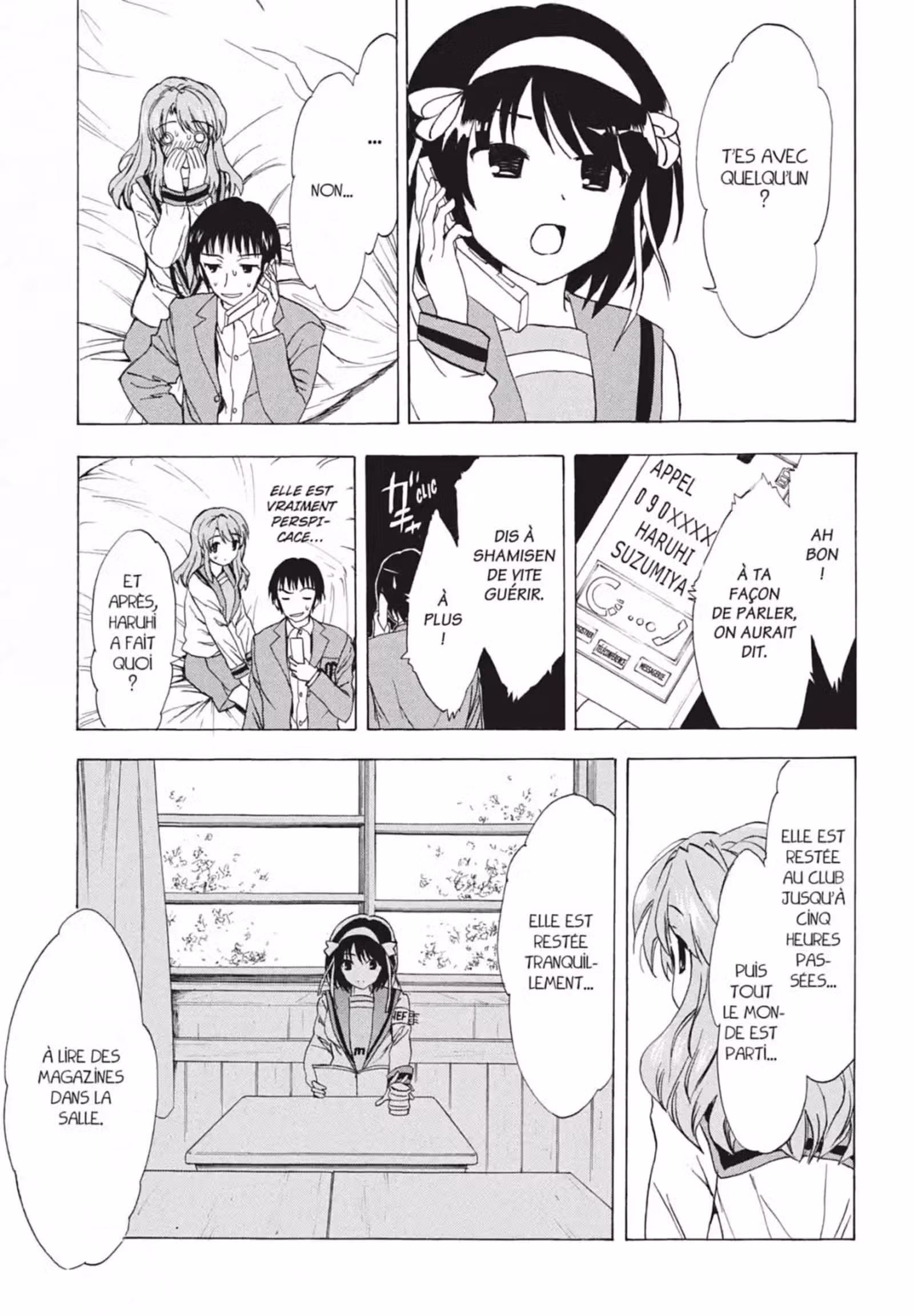 La Mélancolie de Haruhi – Brigade S.O.S Volume 14 page 21