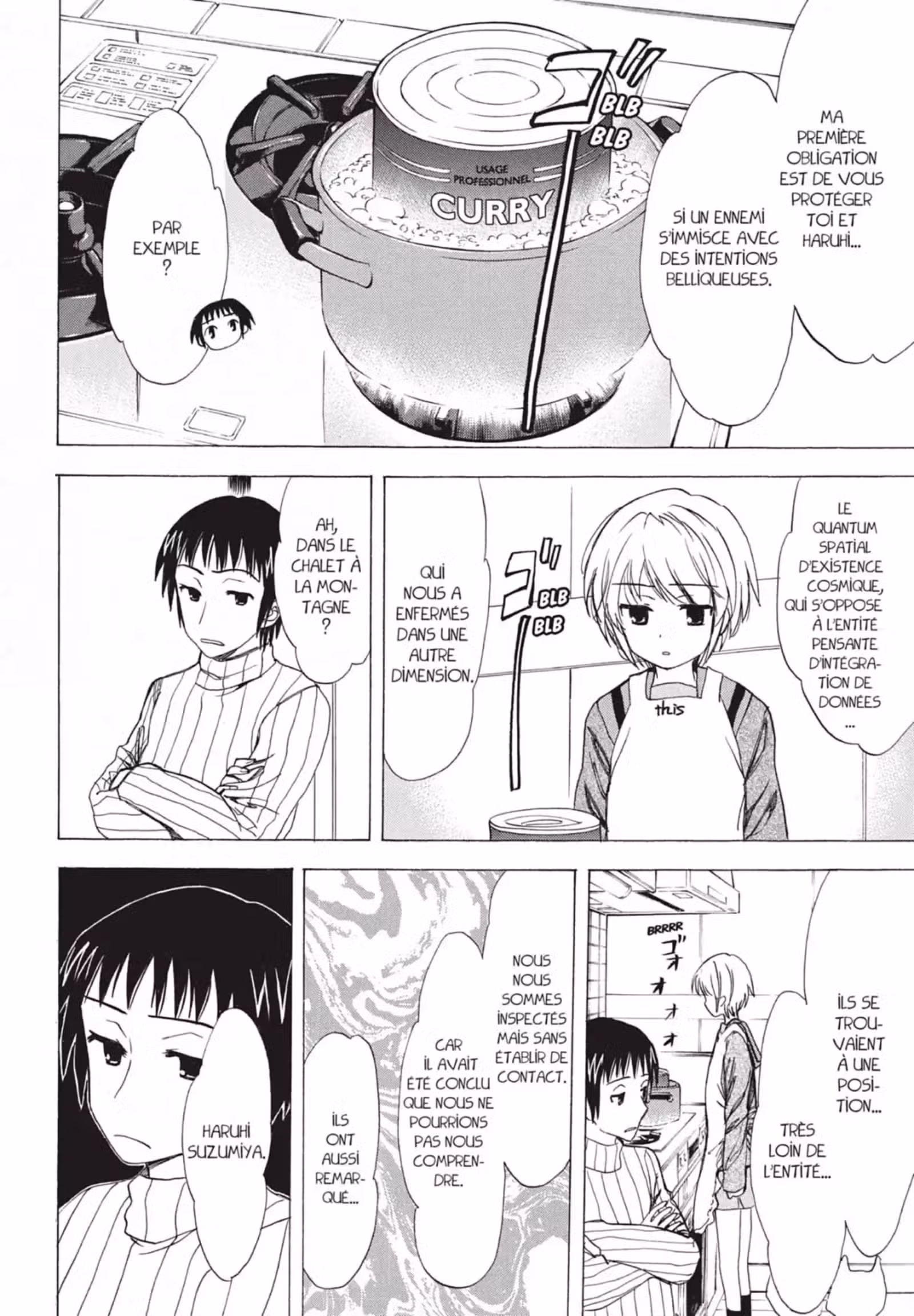 La Mélancolie de Haruhi – Brigade S.O.S Volume 14 page 44