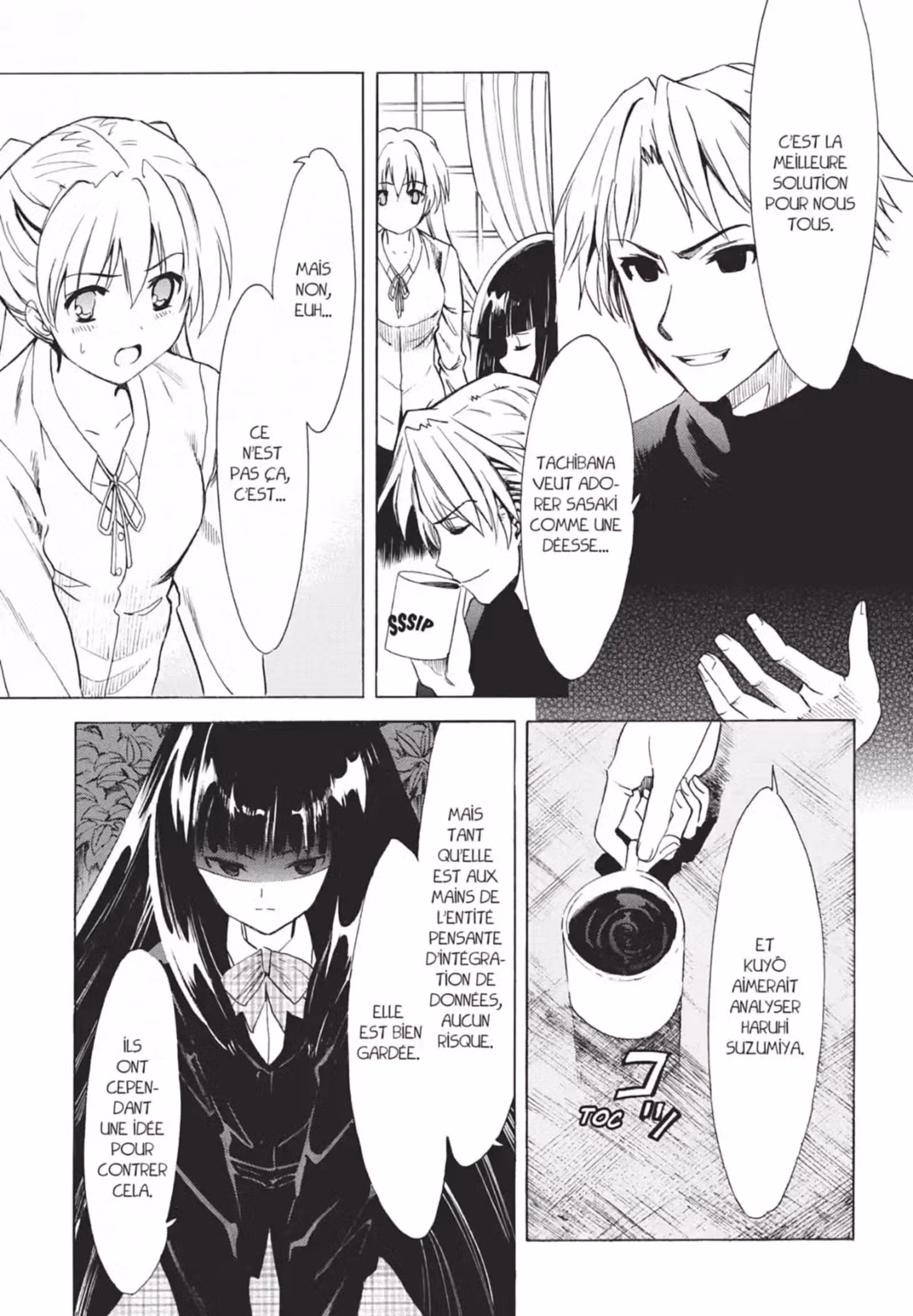 La Mélancolie de Haruhi – Brigade S.O.S Volume 18 page 111