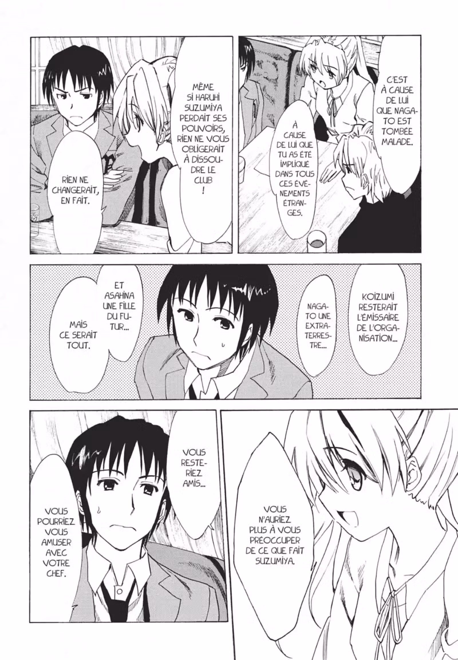 La Mélancolie de Haruhi – Brigade S.O.S Volume 18 page 124
