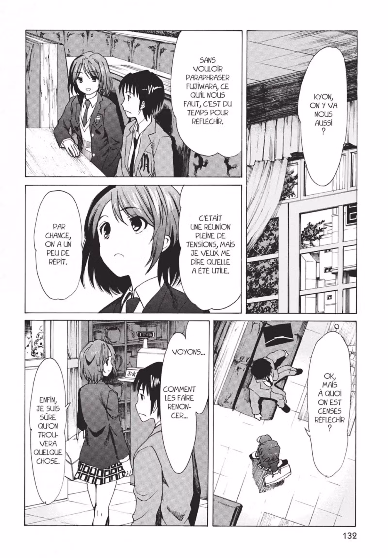 La Mélancolie de Haruhi – Brigade S.O.S Volume 18 page 134