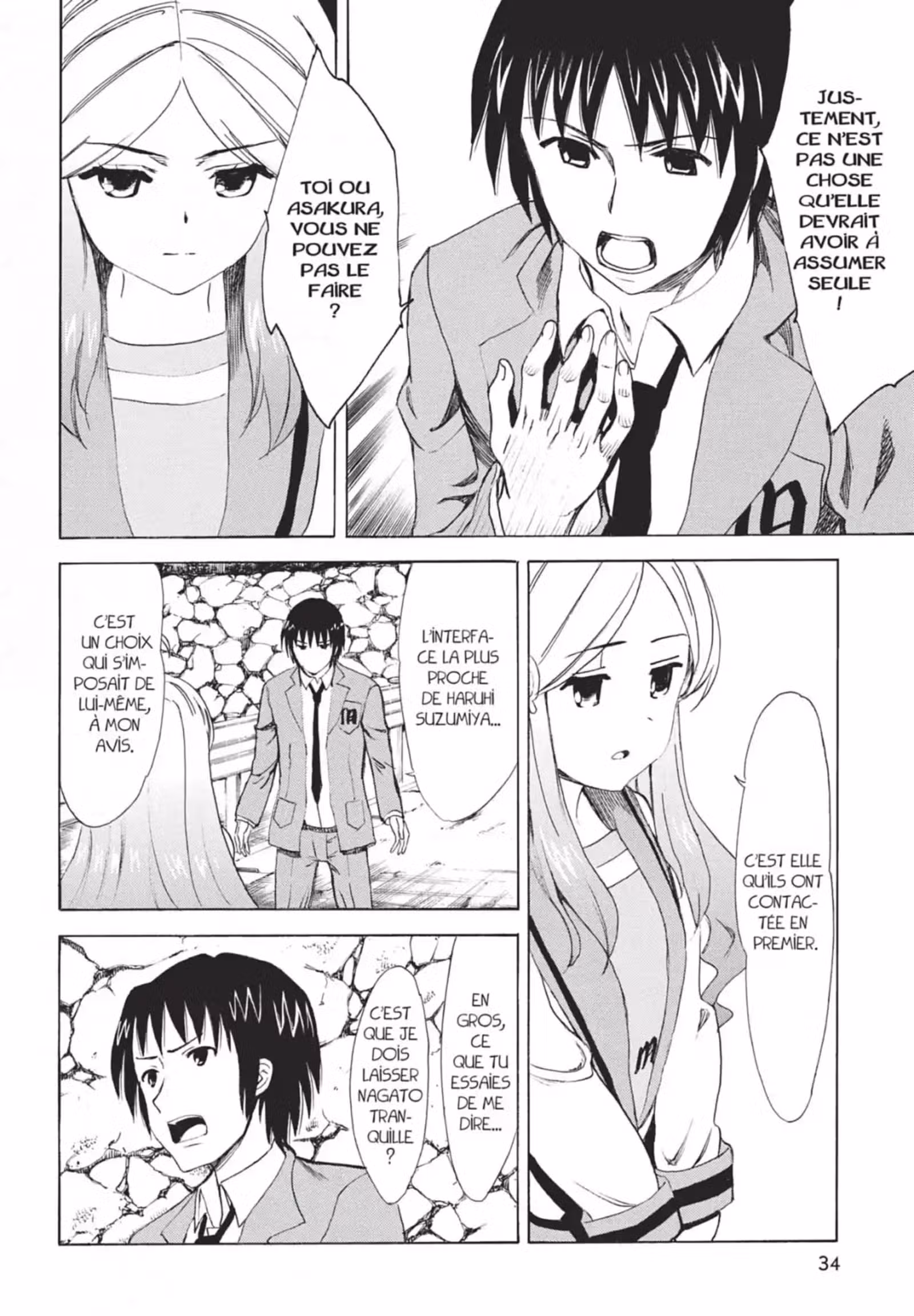 La Mélancolie de Haruhi – Brigade S.O.S Volume 18 page 36
