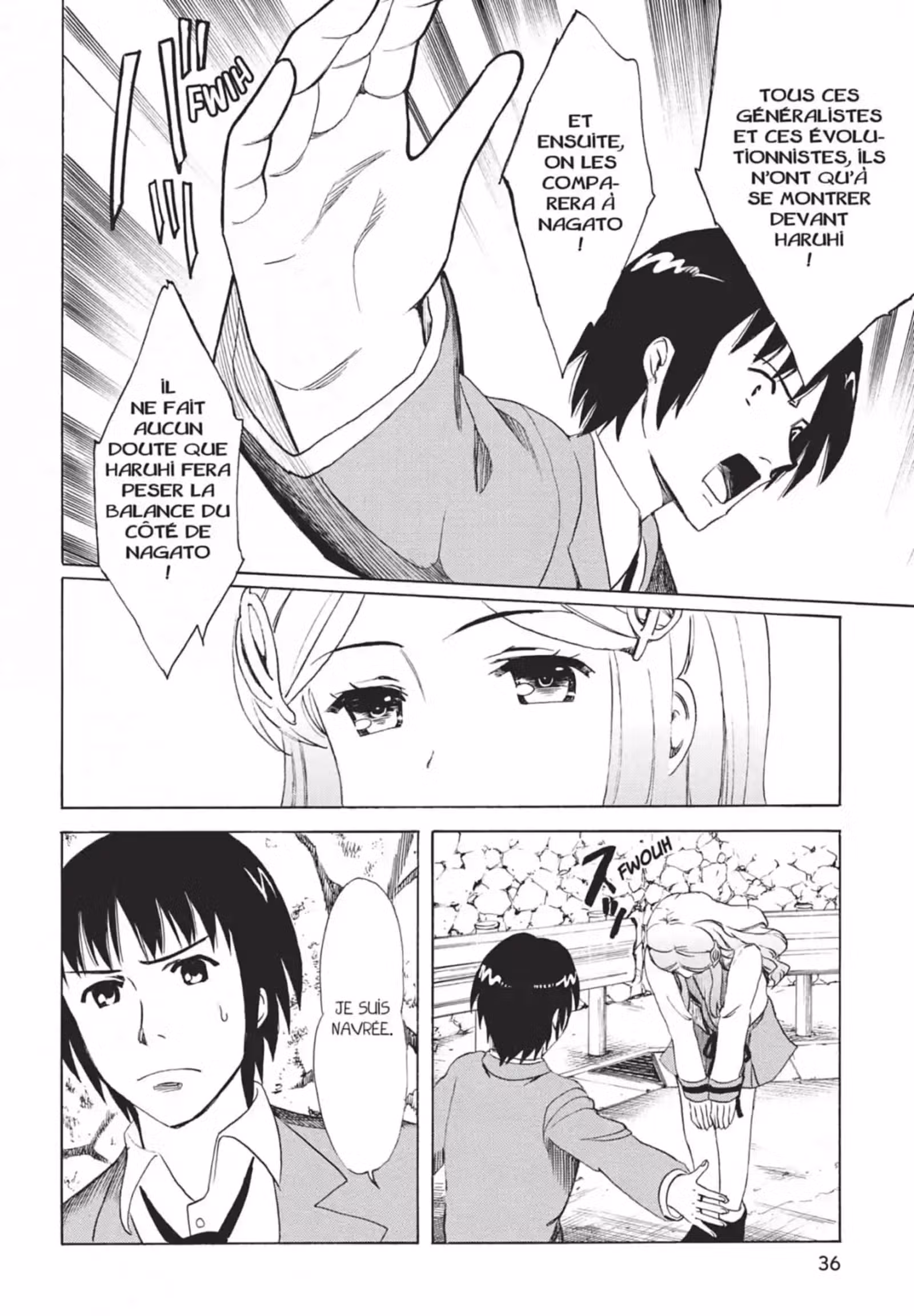La Mélancolie de Haruhi – Brigade S.O.S Volume 18 page 38