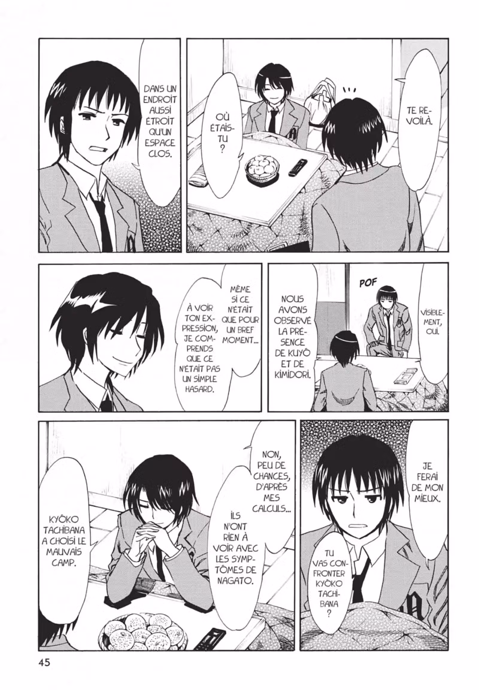 La Mélancolie de Haruhi – Brigade S.O.S Volume 18 page 47