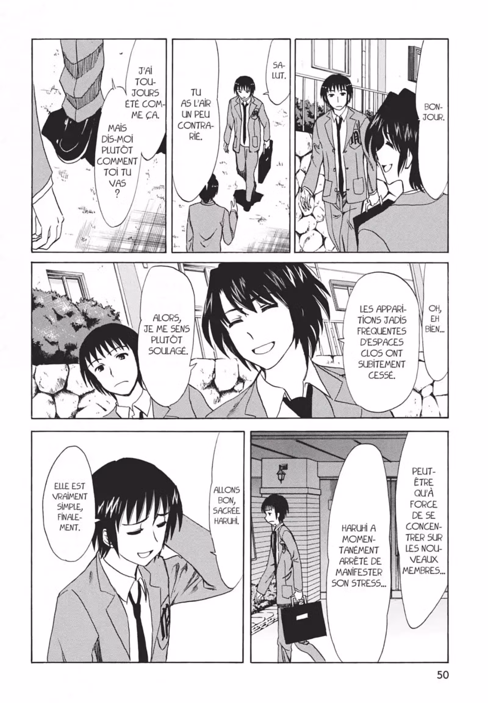 La Mélancolie de Haruhi – Brigade S.O.S Volume 18 page 52