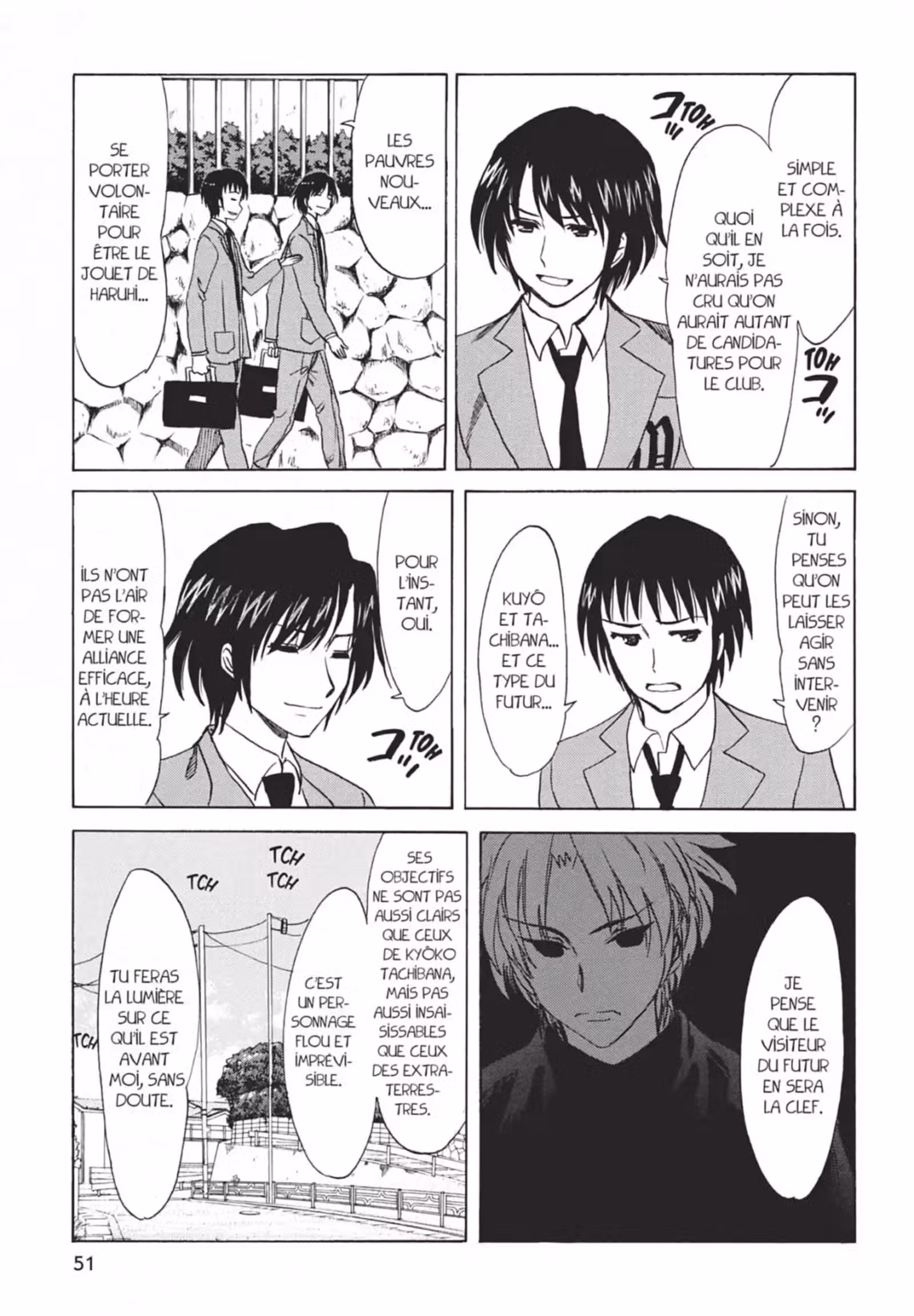 La Mélancolie de Haruhi – Brigade S.O.S Volume 18 page 53
