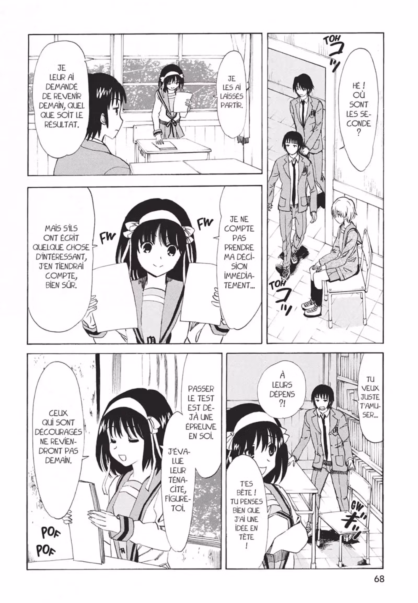 La Mélancolie de Haruhi – Brigade S.O.S Volume 18 page 70