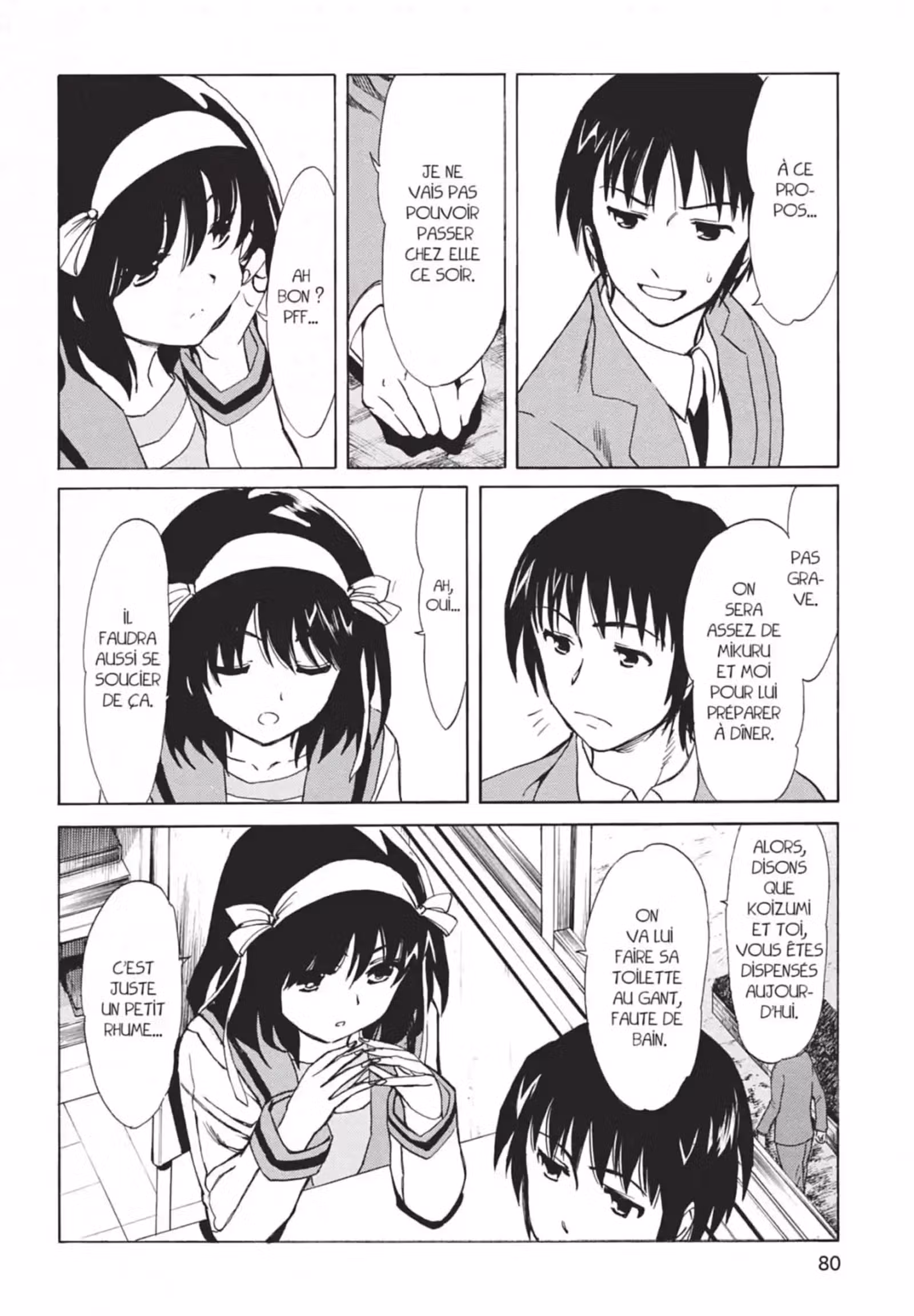 La Mélancolie de Haruhi – Brigade S.O.S Volume 18 page 82