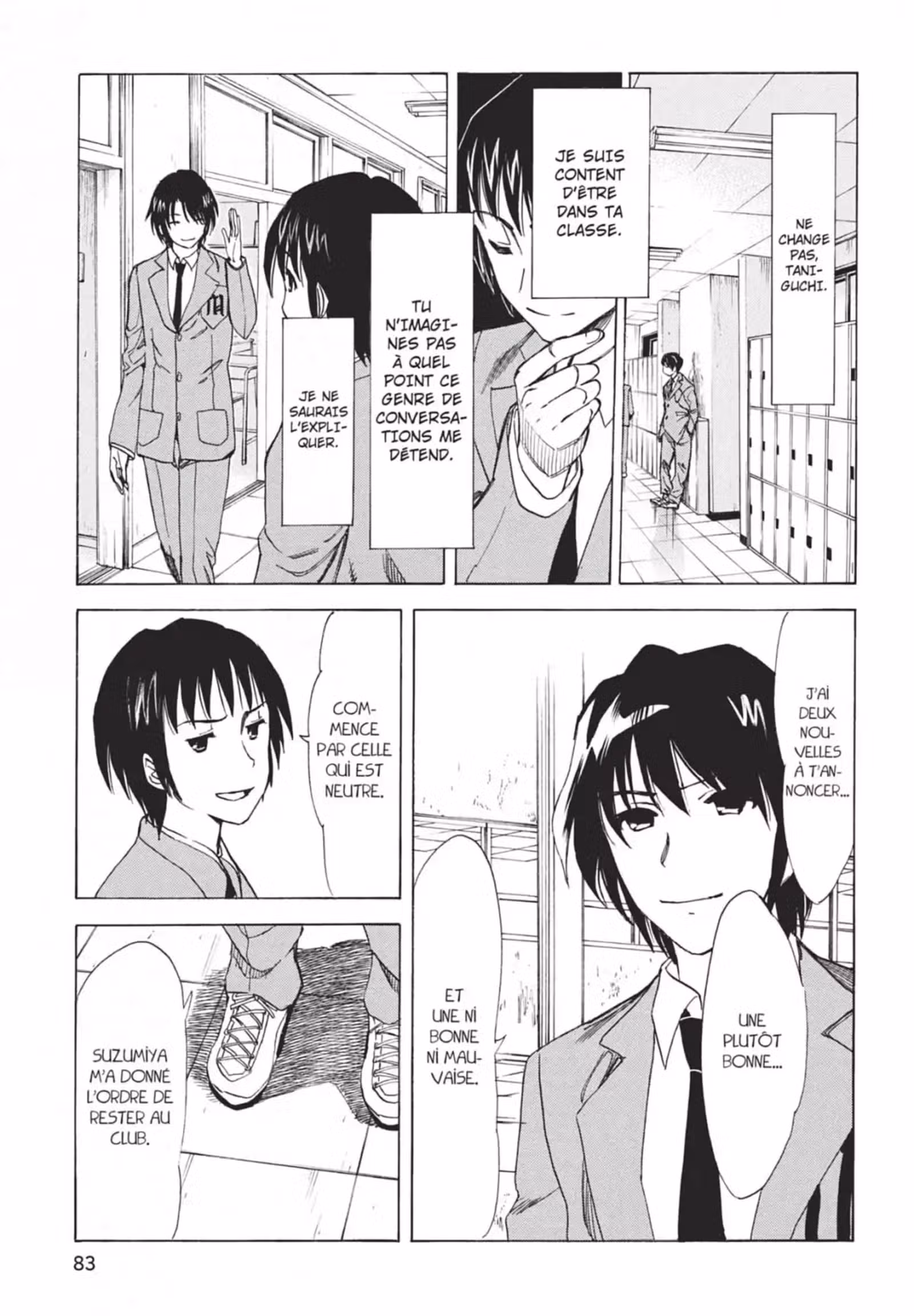 La Mélancolie de Haruhi – Brigade S.O.S Volume 18 page 85