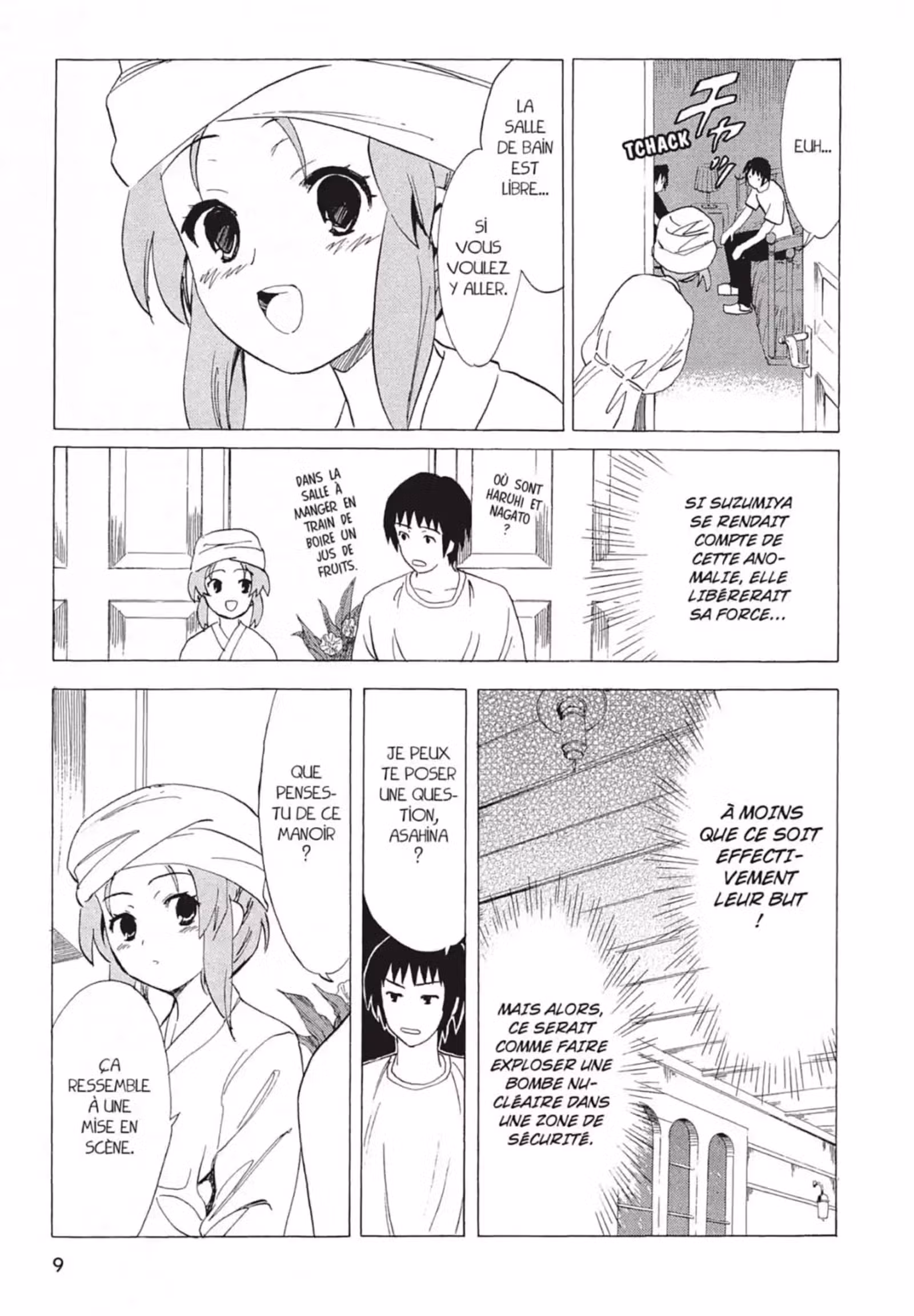 La Mélancolie de Haruhi – Brigade S.O.S Volume 11 page 11