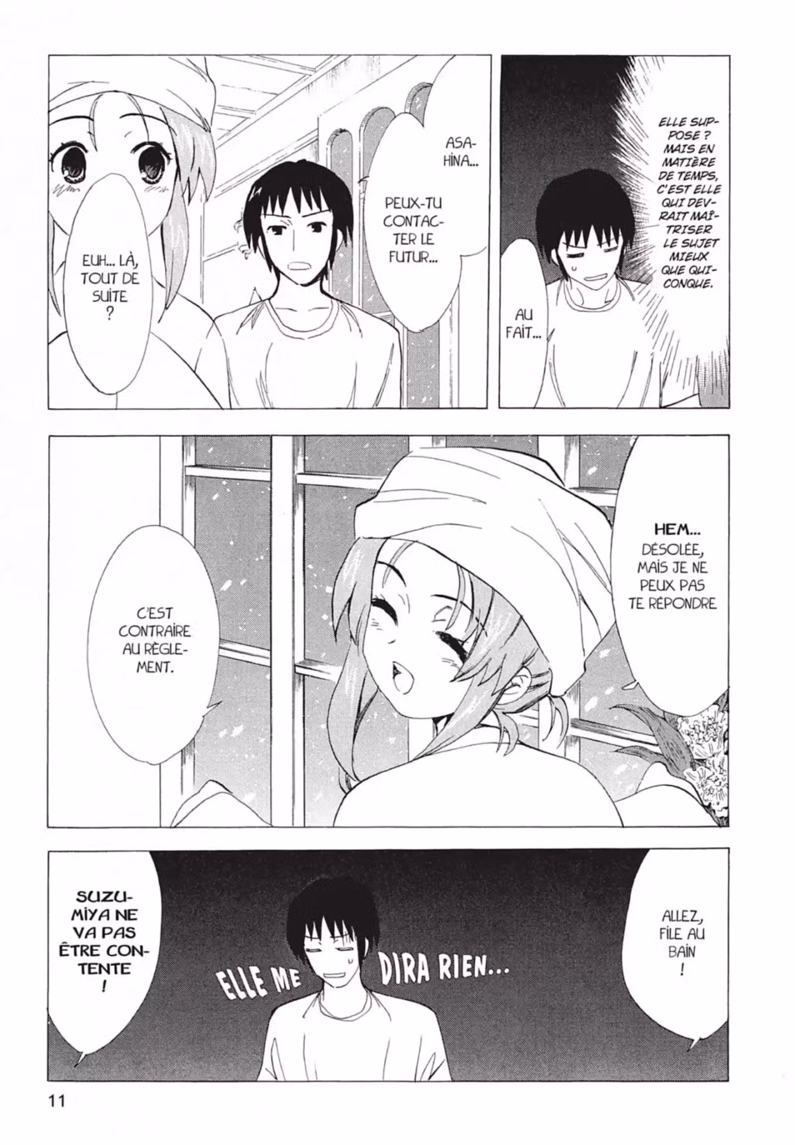 La Mélancolie de Haruhi – Brigade S.O.S Volume 11 page 13