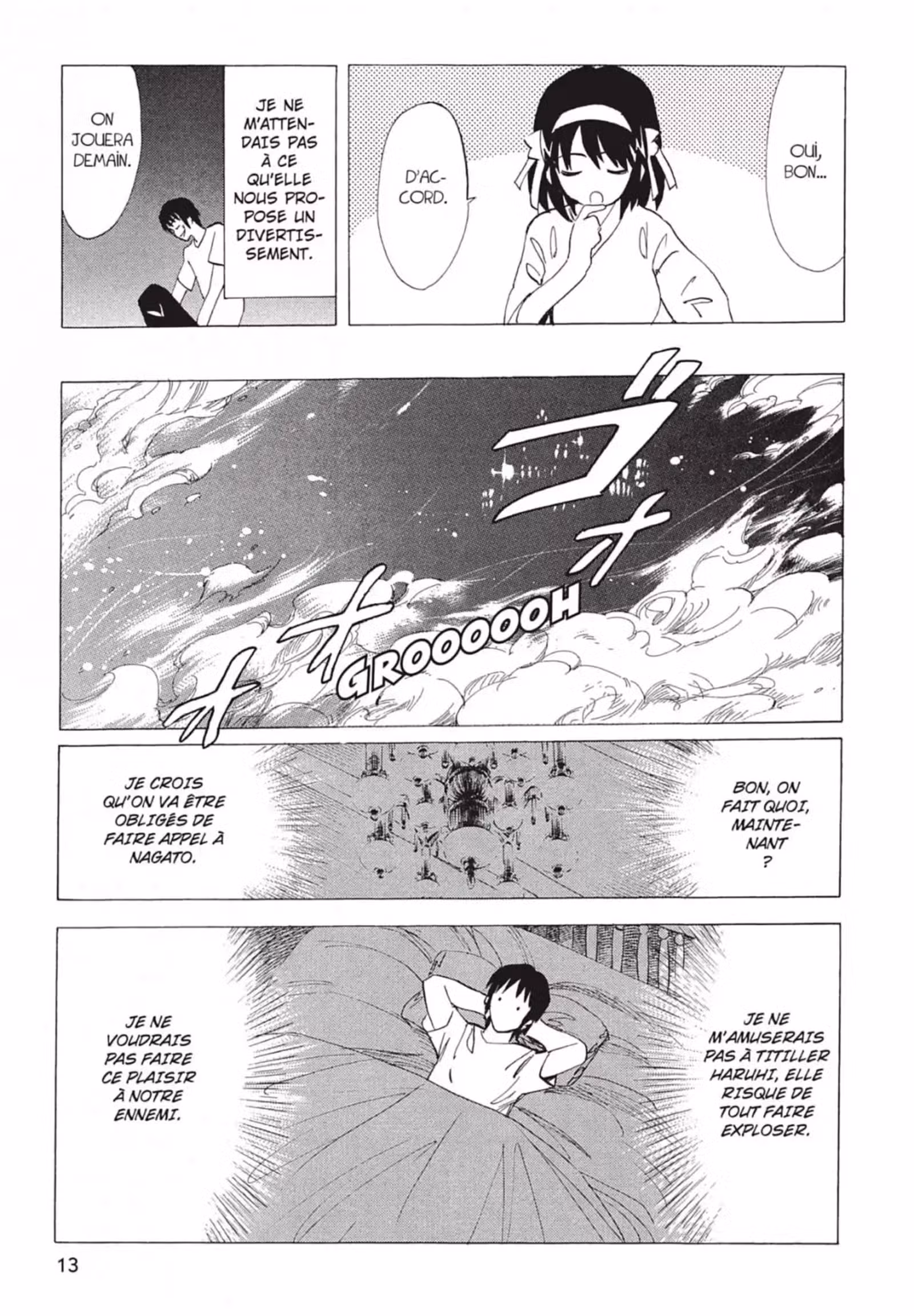 La Mélancolie de Haruhi – Brigade S.O.S Volume 11 page 15