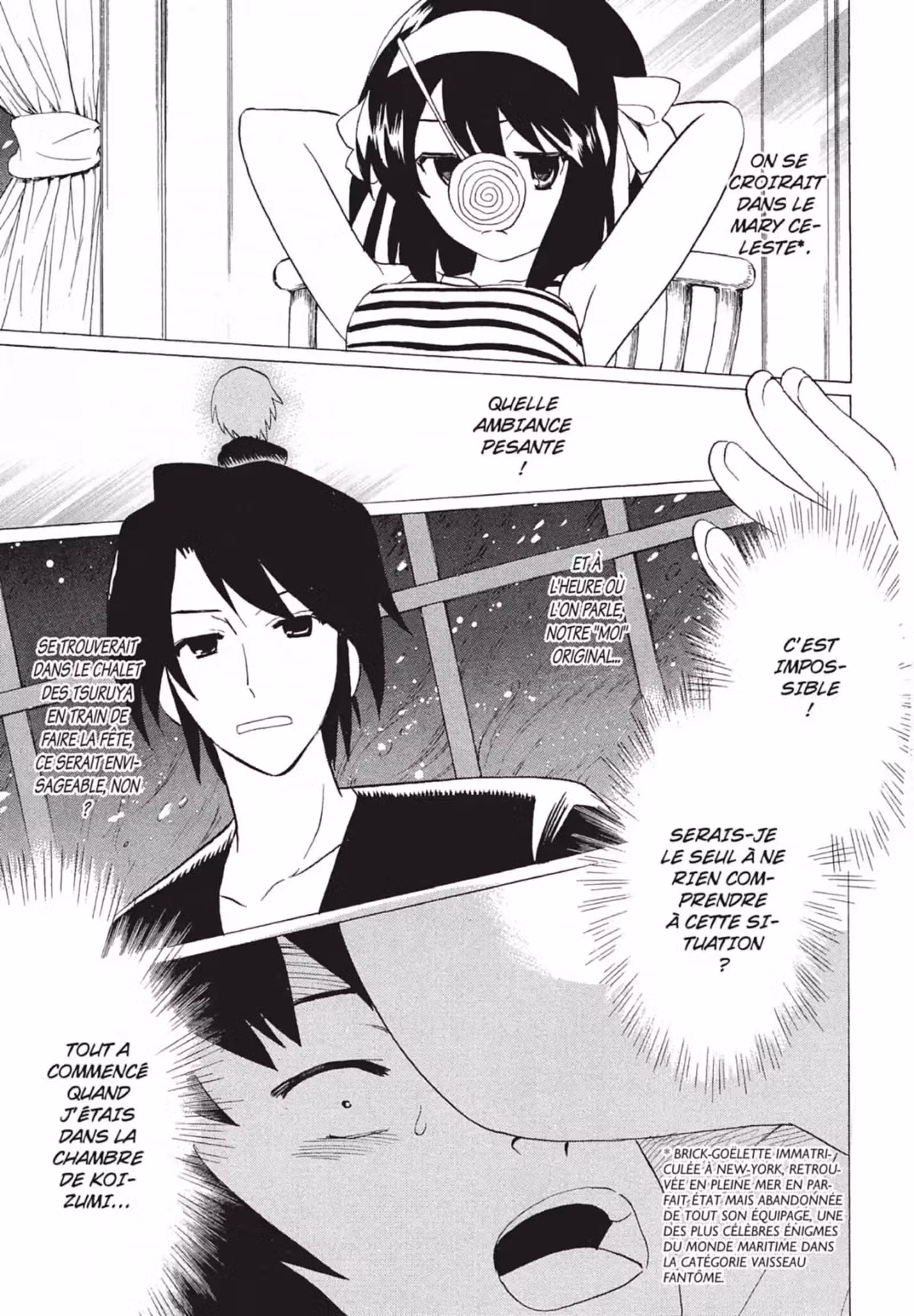 La Mélancolie de Haruhi – Brigade S.O.S Volume 11 page 7