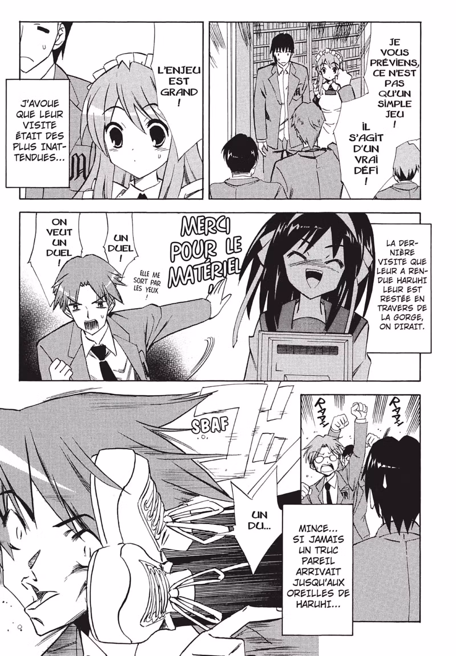 La Mélancolie de Haruhi – Brigade S.O.S Volume 7 page 11