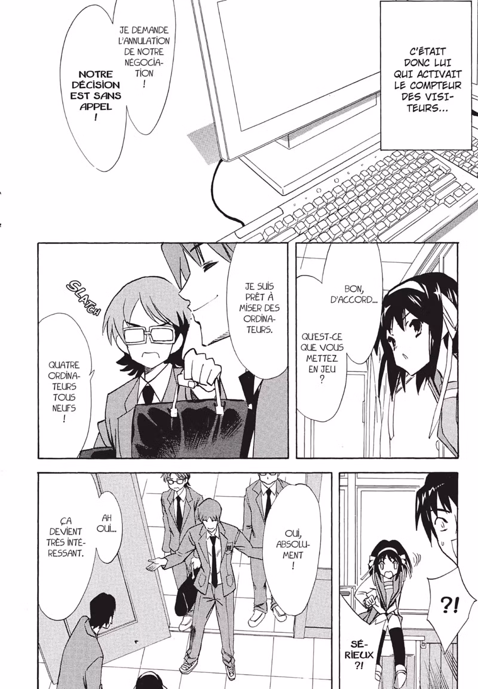 La Mélancolie de Haruhi – Brigade S.O.S Volume 7 page 14