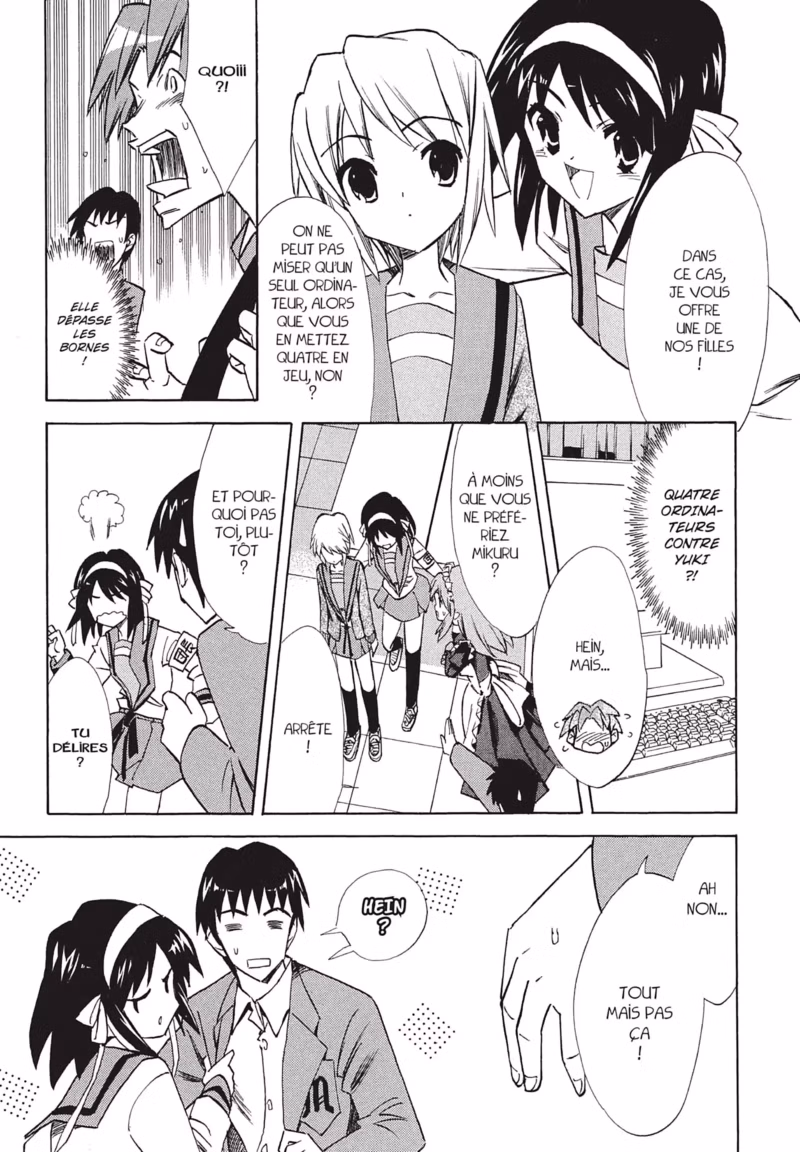 La Mélancolie de Haruhi – Brigade S.O.S Volume 7 page 15