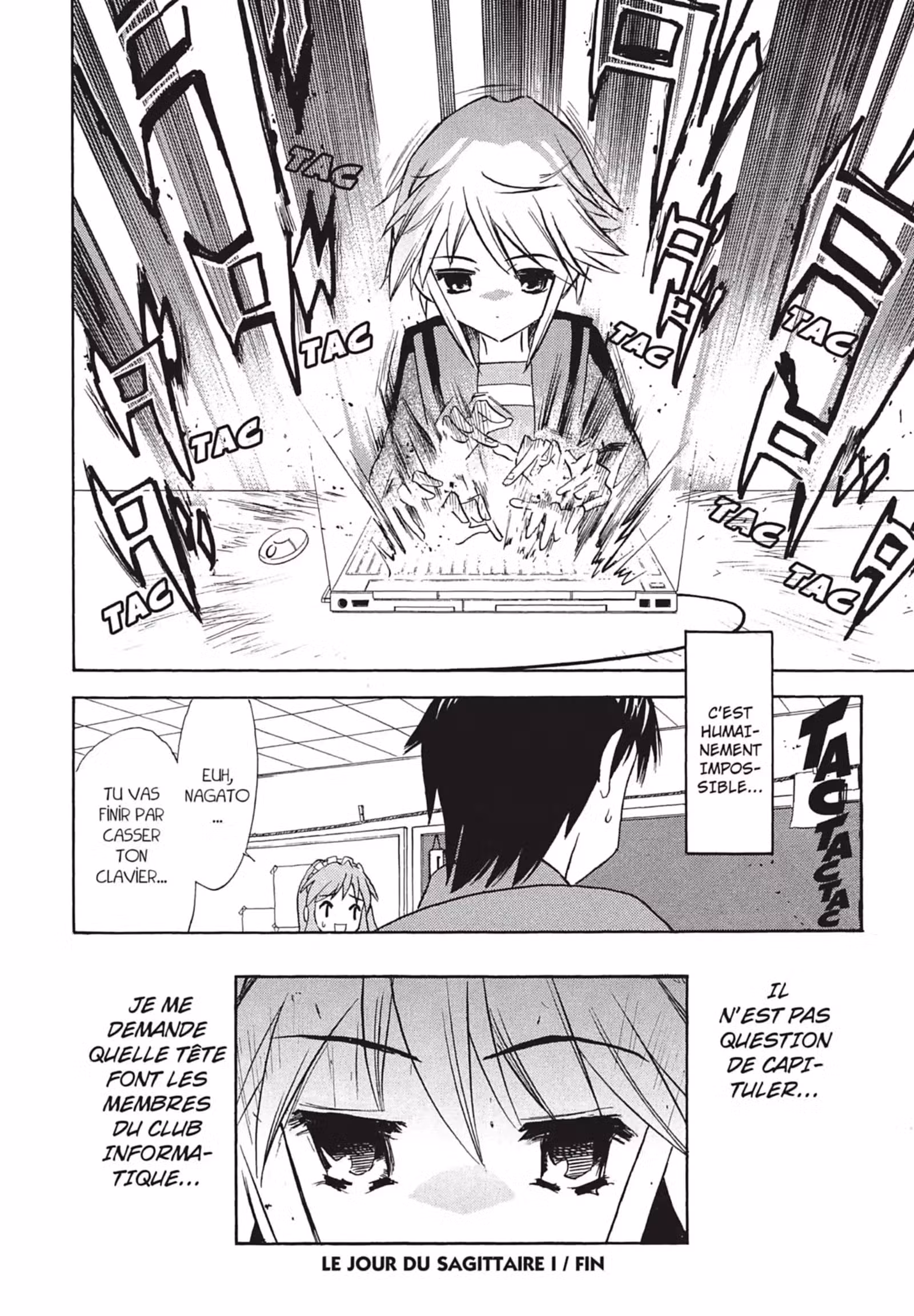 La Mélancolie de Haruhi – Brigade S.O.S Volume 7 page 38