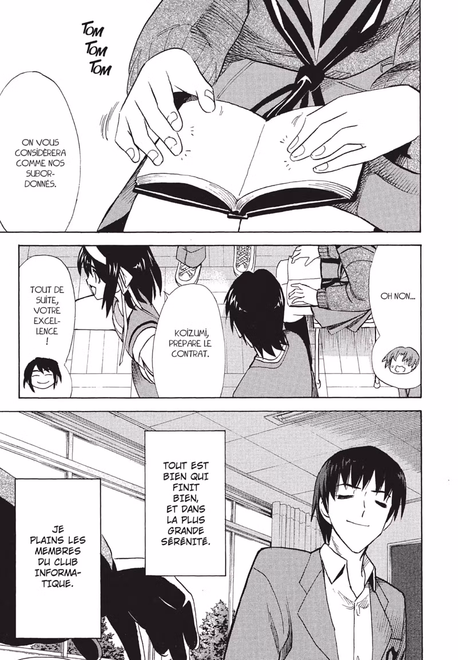 La Mélancolie de Haruhi – Brigade S.O.S Volume 7 page 67