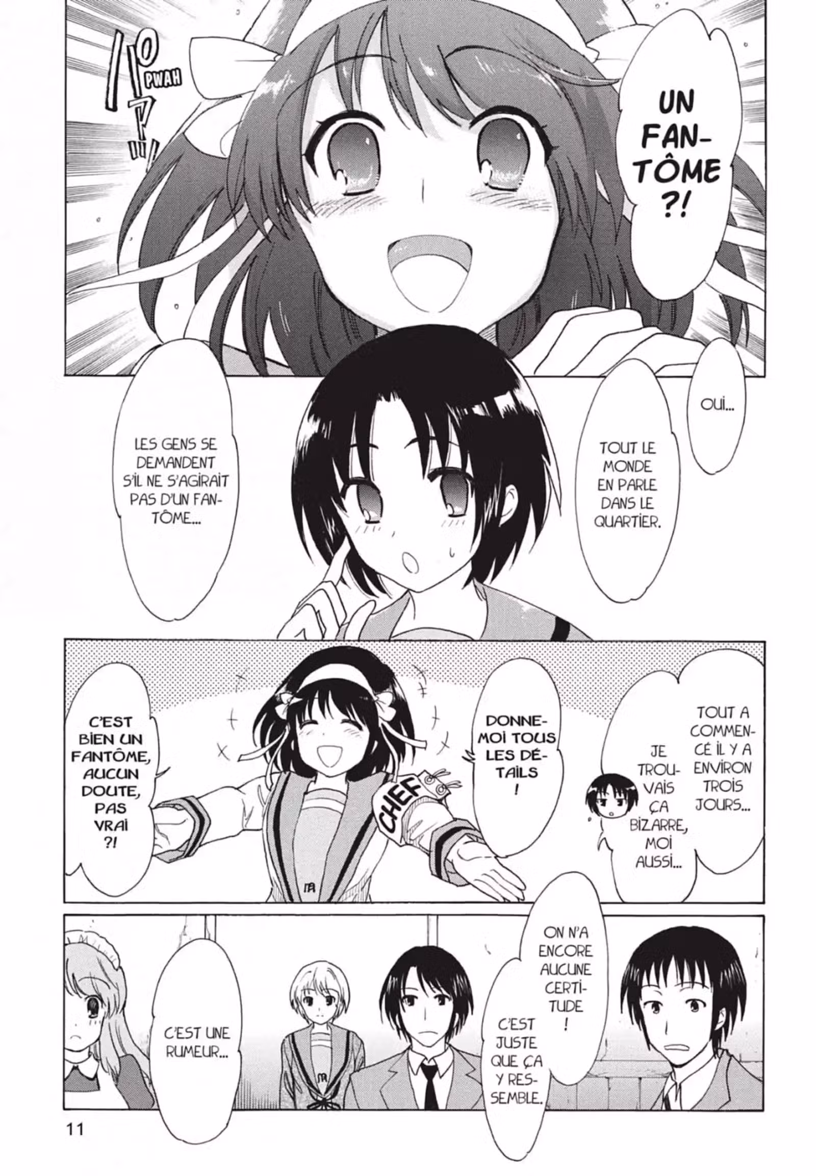 La Mélancolie de Haruhi – Brigade S.O.S Volume 16 page 13