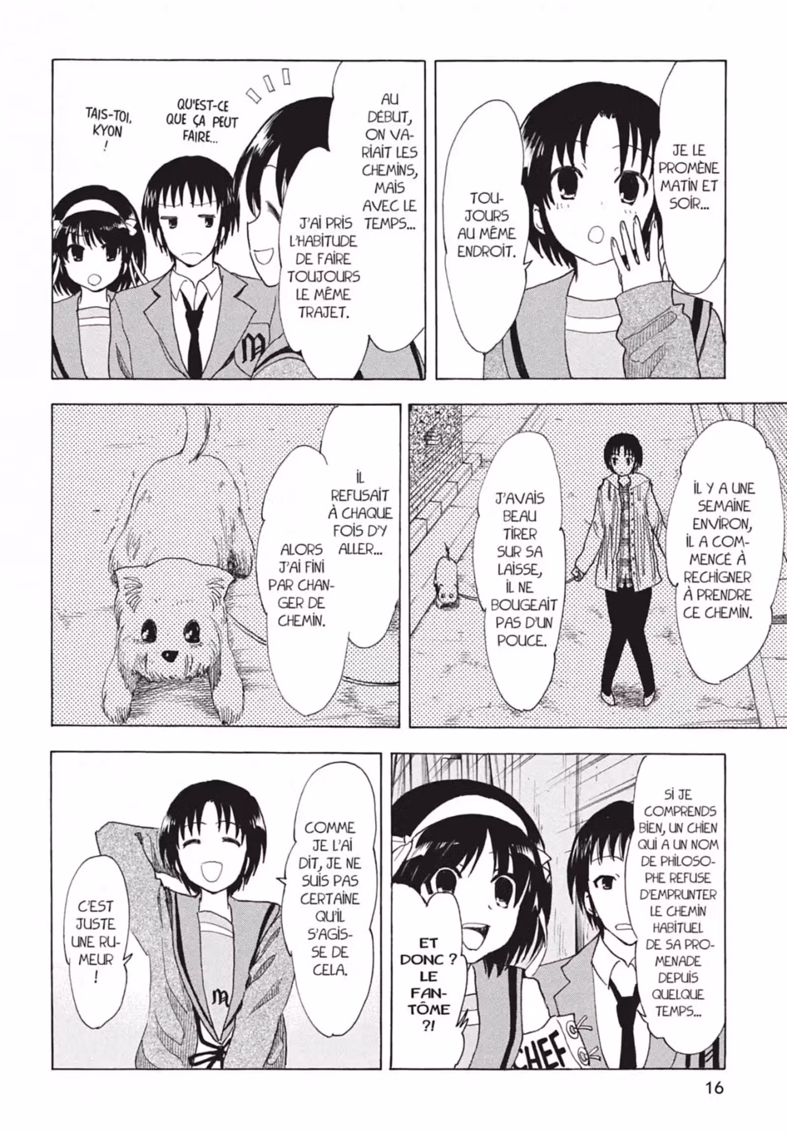 La Mélancolie de Haruhi – Brigade S.O.S Volume 16 page 18