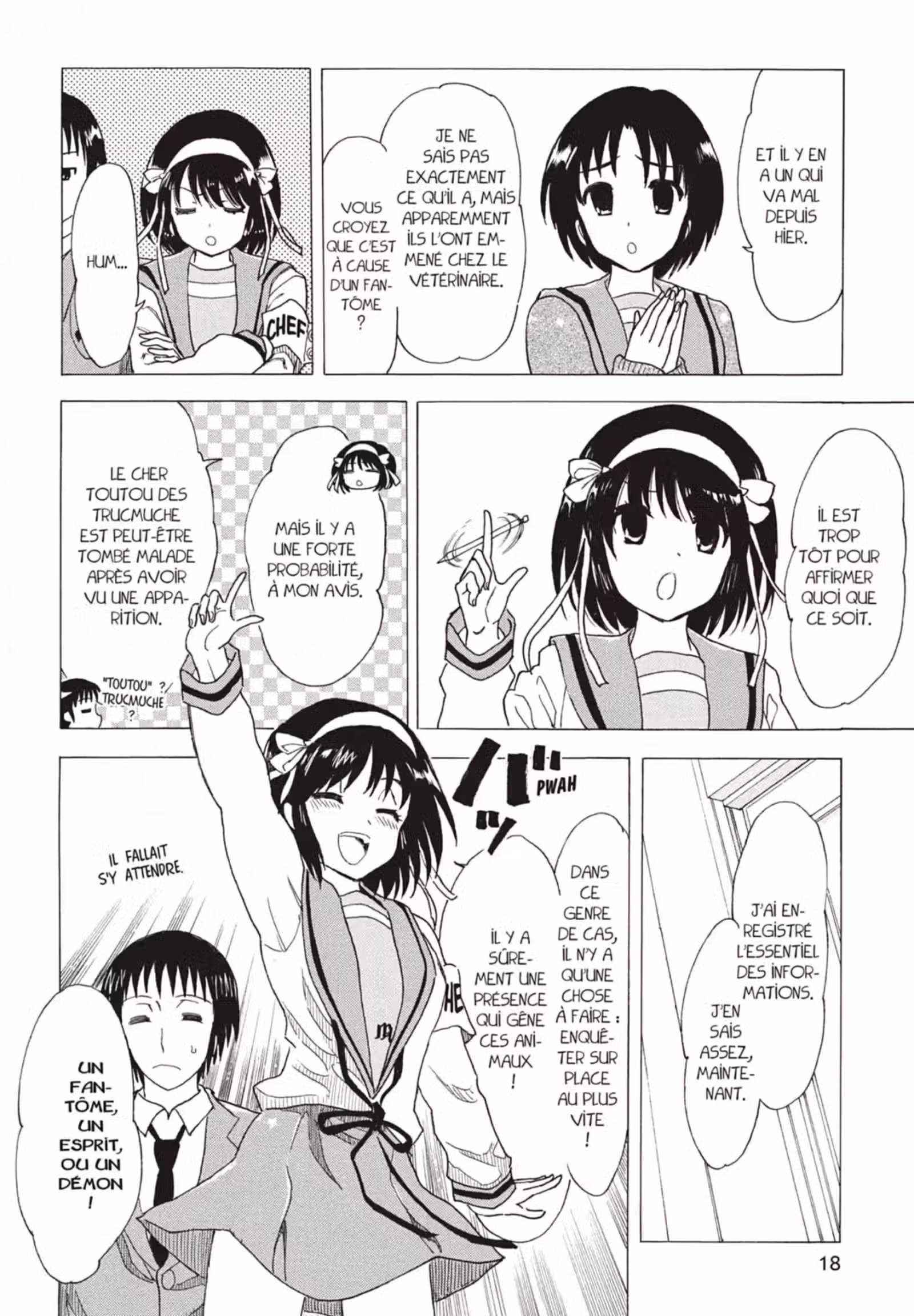 La Mélancolie de Haruhi – Brigade S.O.S Volume 16 page 20