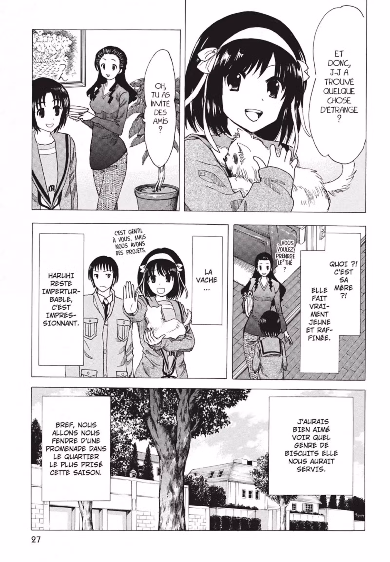 La Mélancolie de Haruhi – Brigade S.O.S Volume 16 page 29