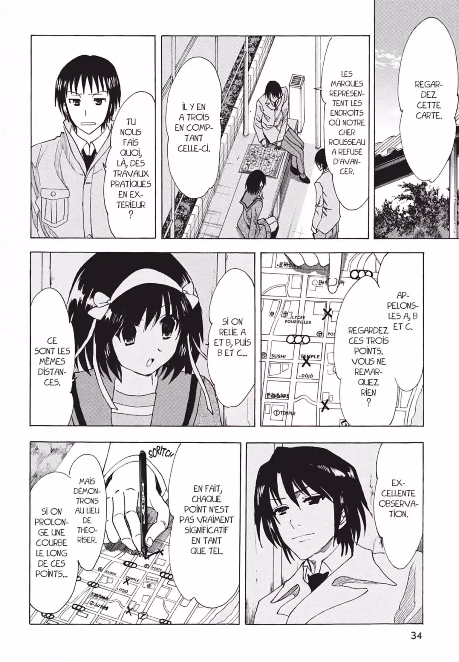La Mélancolie de Haruhi – Brigade S.O.S Volume 16 page 36