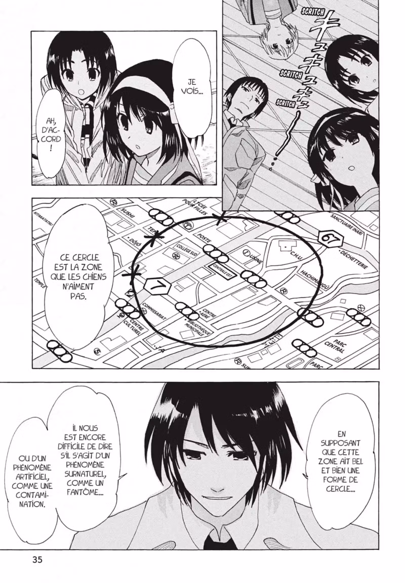 La Mélancolie de Haruhi – Brigade S.O.S Volume 16 page 37