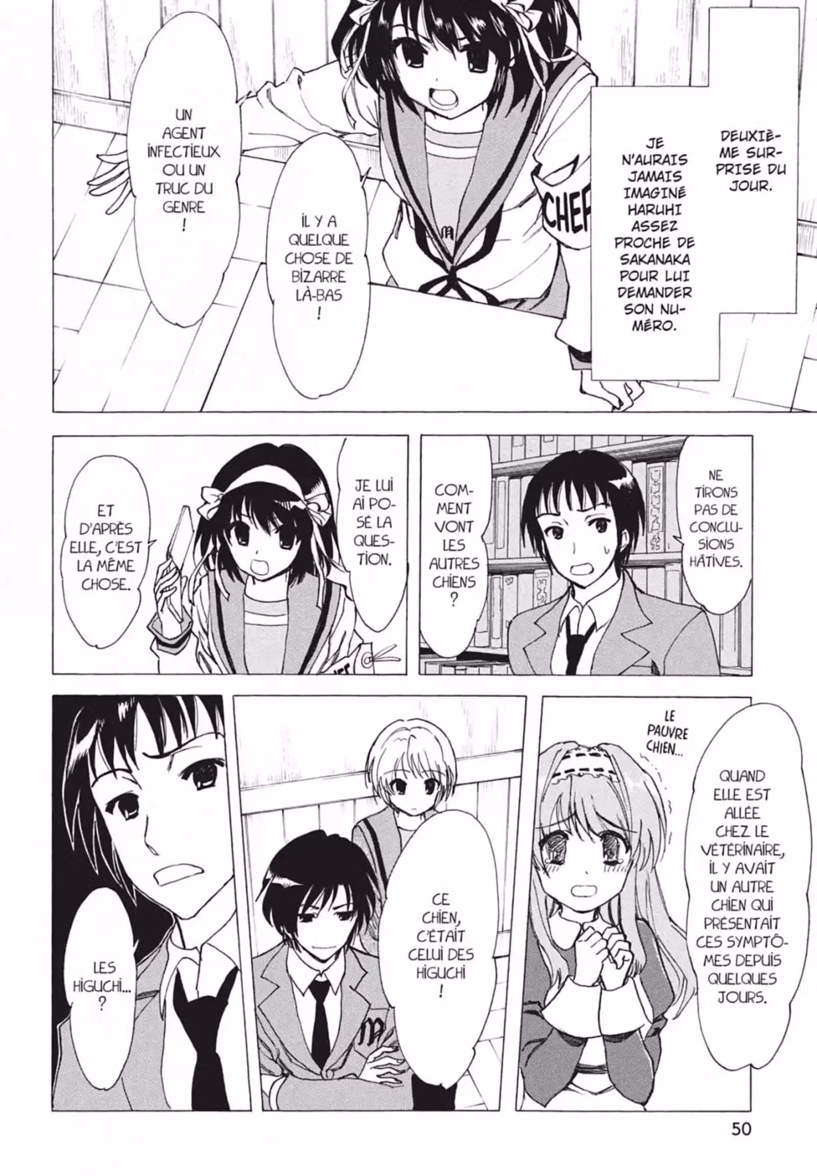 La Mélancolie de Haruhi – Brigade S.O.S Volume 16 page 52