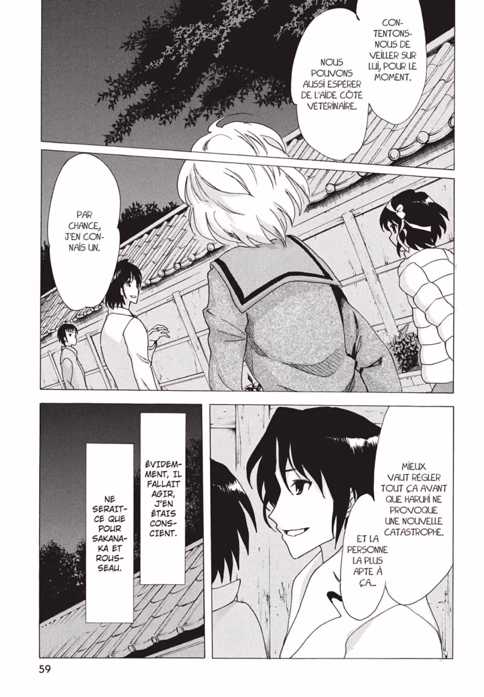 La Mélancolie de Haruhi – Brigade S.O.S Volume 16 page 61