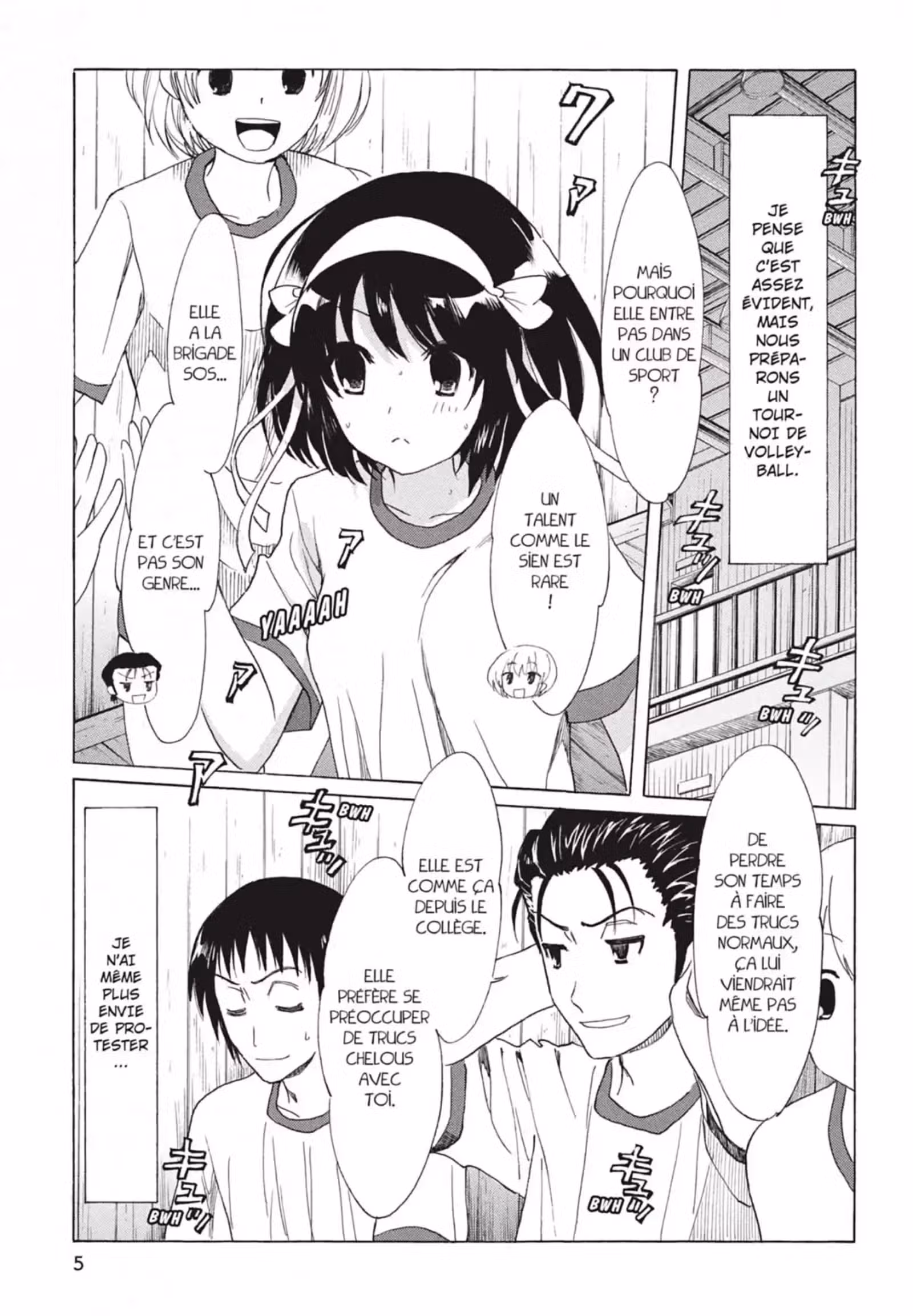 La Mélancolie de Haruhi – Brigade S.O.S Volume 16 page 7