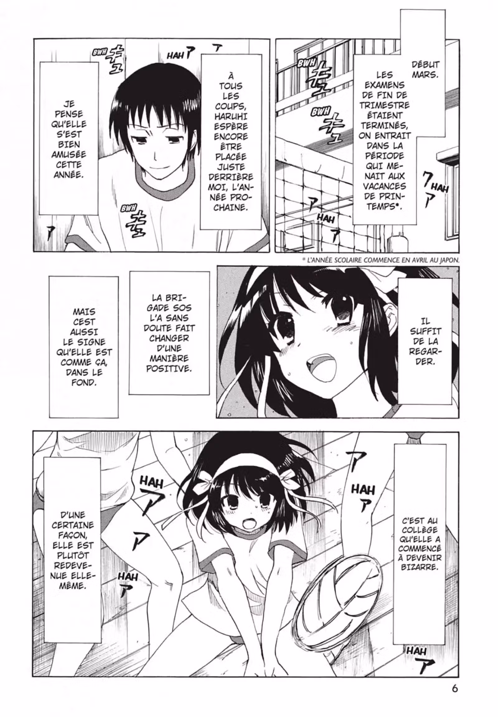 La Mélancolie de Haruhi – Brigade S.O.S Volume 16 page 8