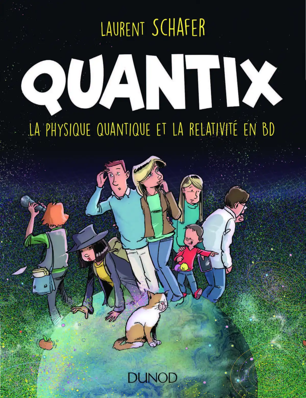 Quantix – La physique quantique et la relativité en BD Volume 1 page 1