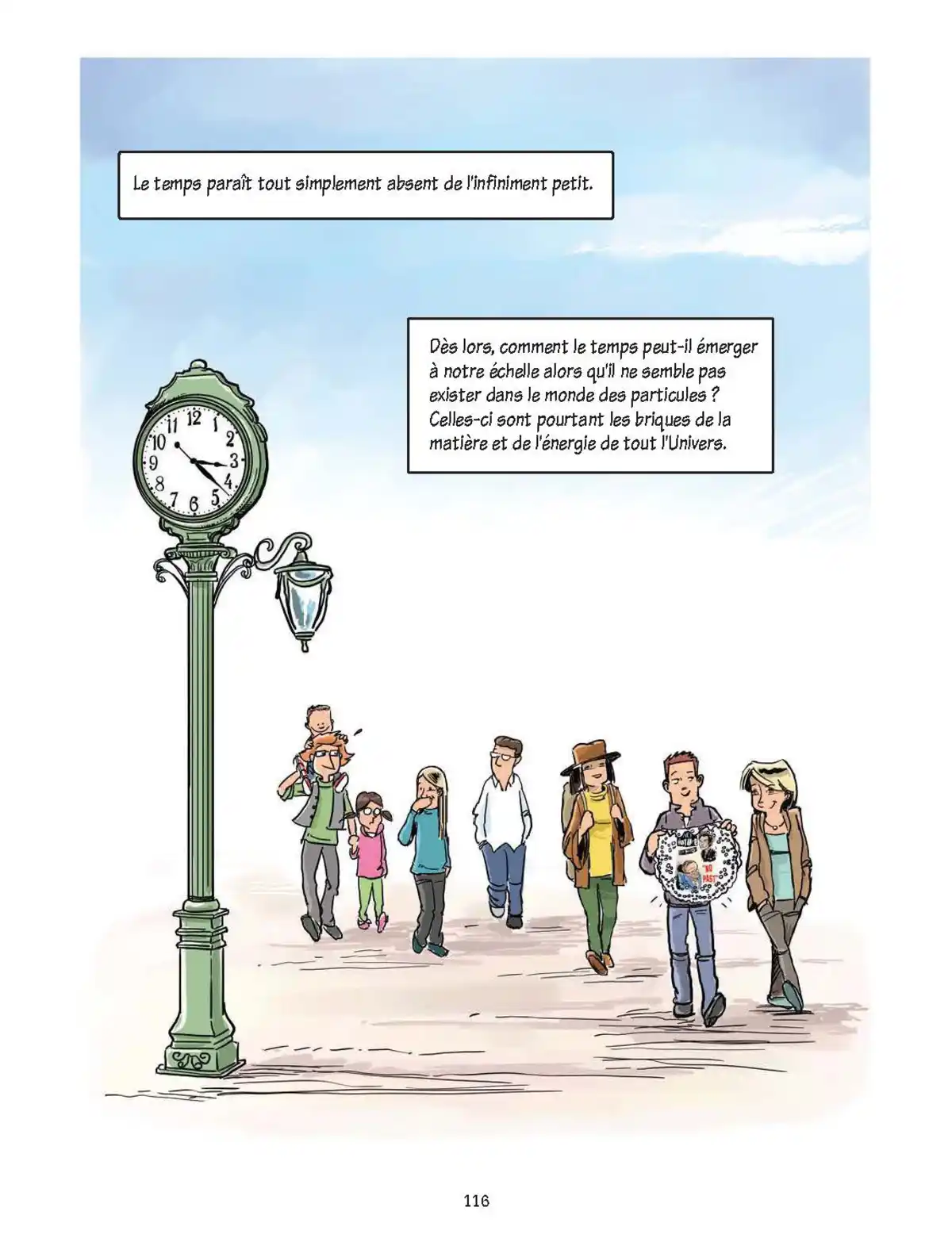 Quantix – La physique quantique et la relativité en BD Volume 1 page 106