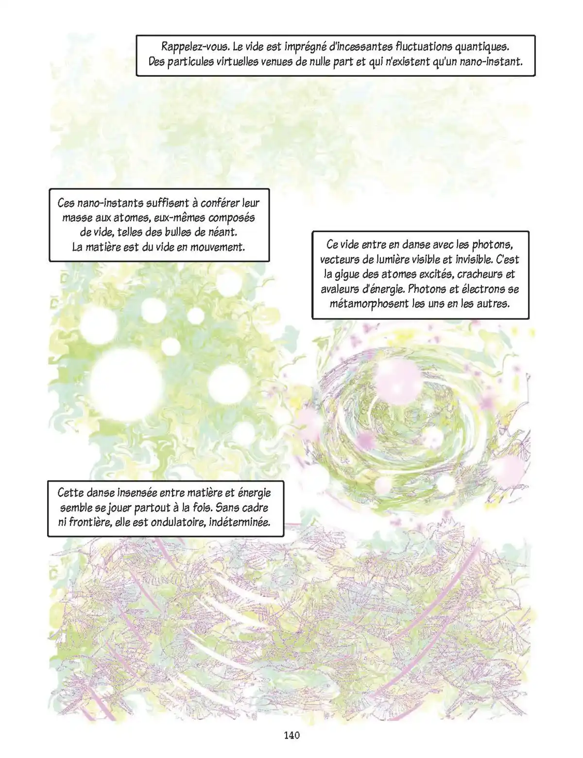 Quantix – La physique quantique et la relativité en BD Volume 1 page 129