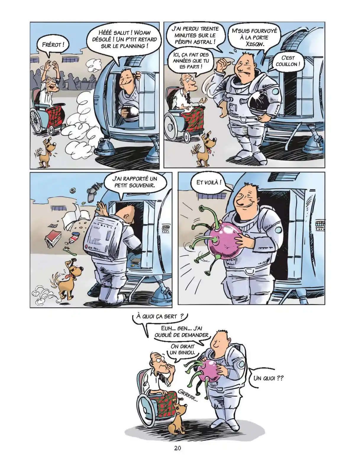 Quantix – La physique quantique et la relativité en BD Volume 1 page 14