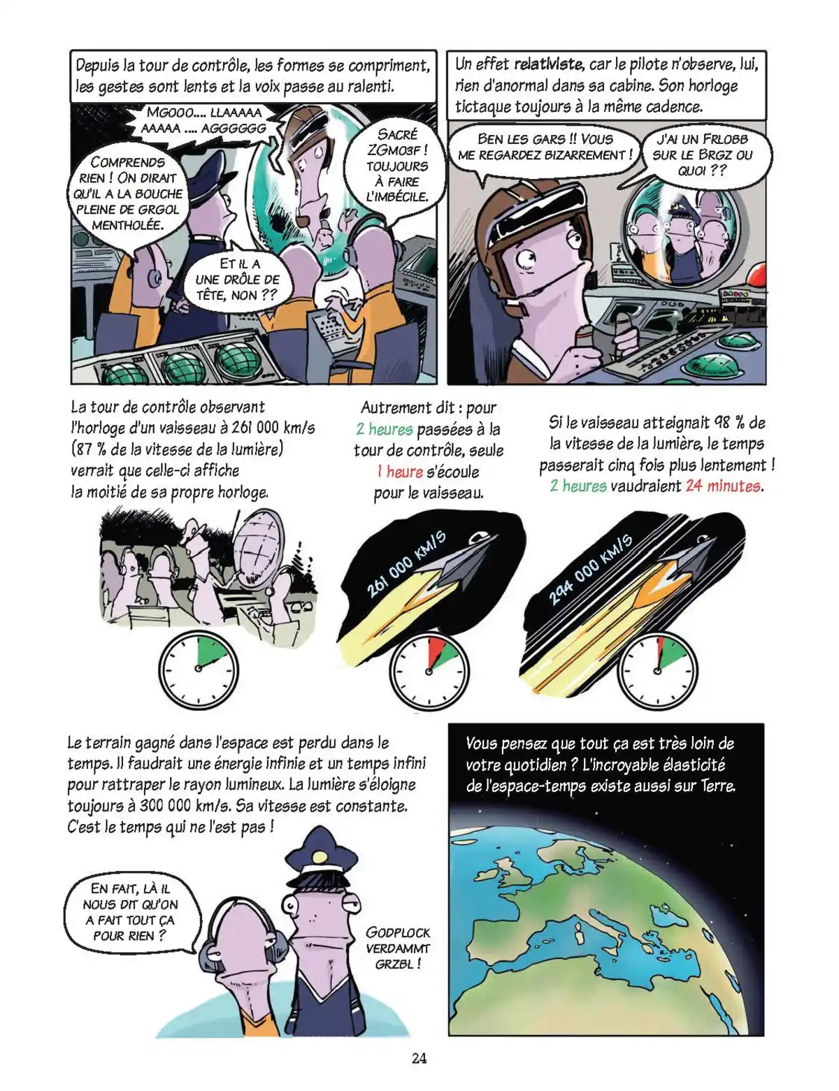 Quantix – La physique quantique et la relativité en BD Volume 1 page 18