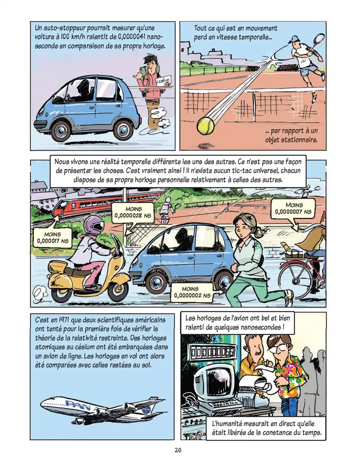 Quantix – La physique quantique et la relativité en BD Volume 1 page 20