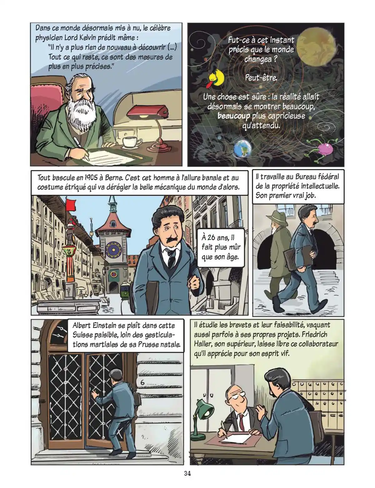 Quantix – La physique quantique et la relativité en BD Volume 1 page 27